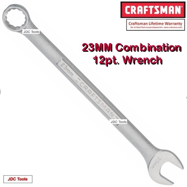 CRAFTSMAN 23 MM Combination Wrench Metric (CMMT42939)