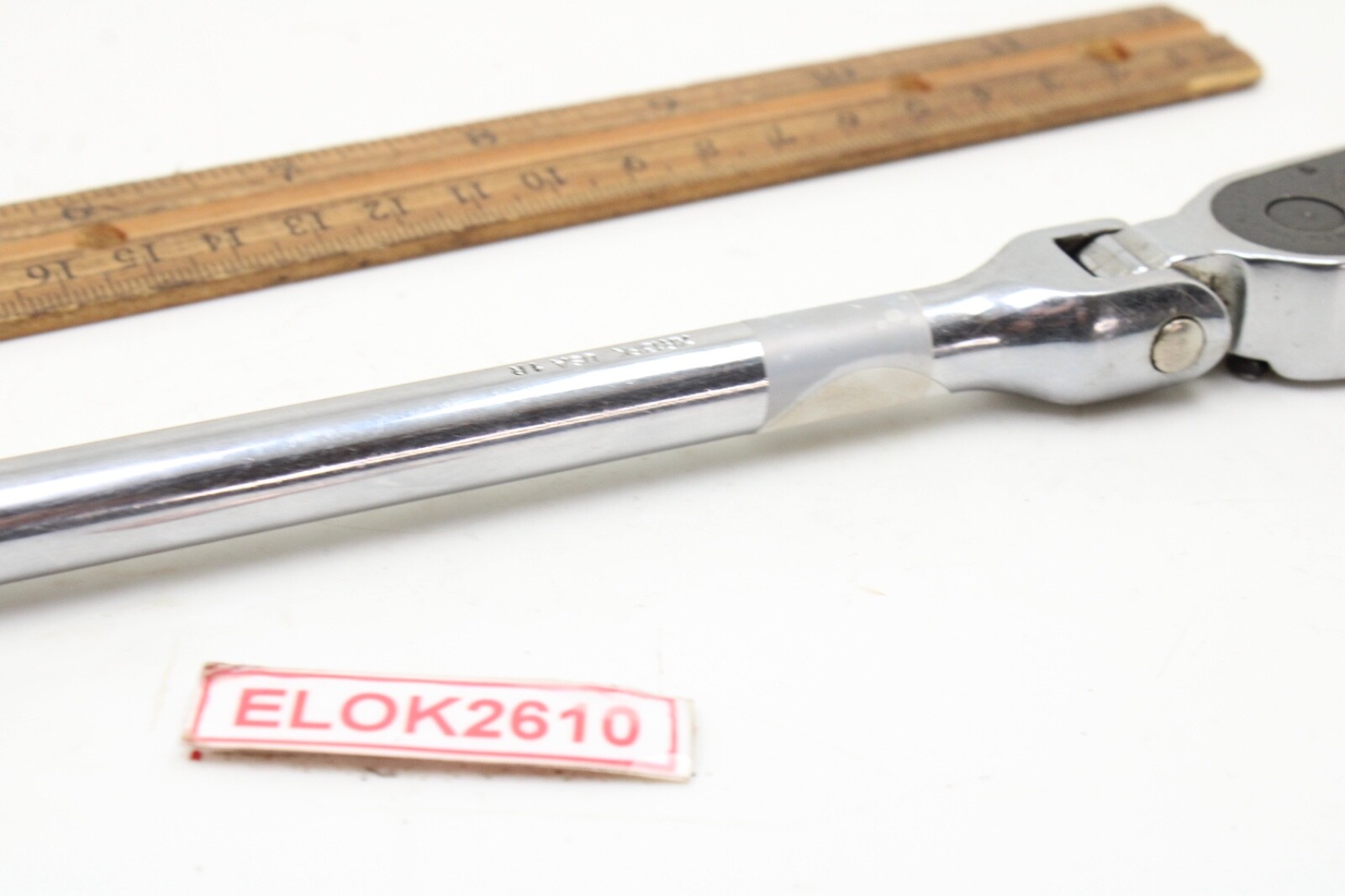 Mac Tools XR13FK 3/8″ Drive 13″ Long Chrome Knurled Handle Flex Head Ratchet USA
