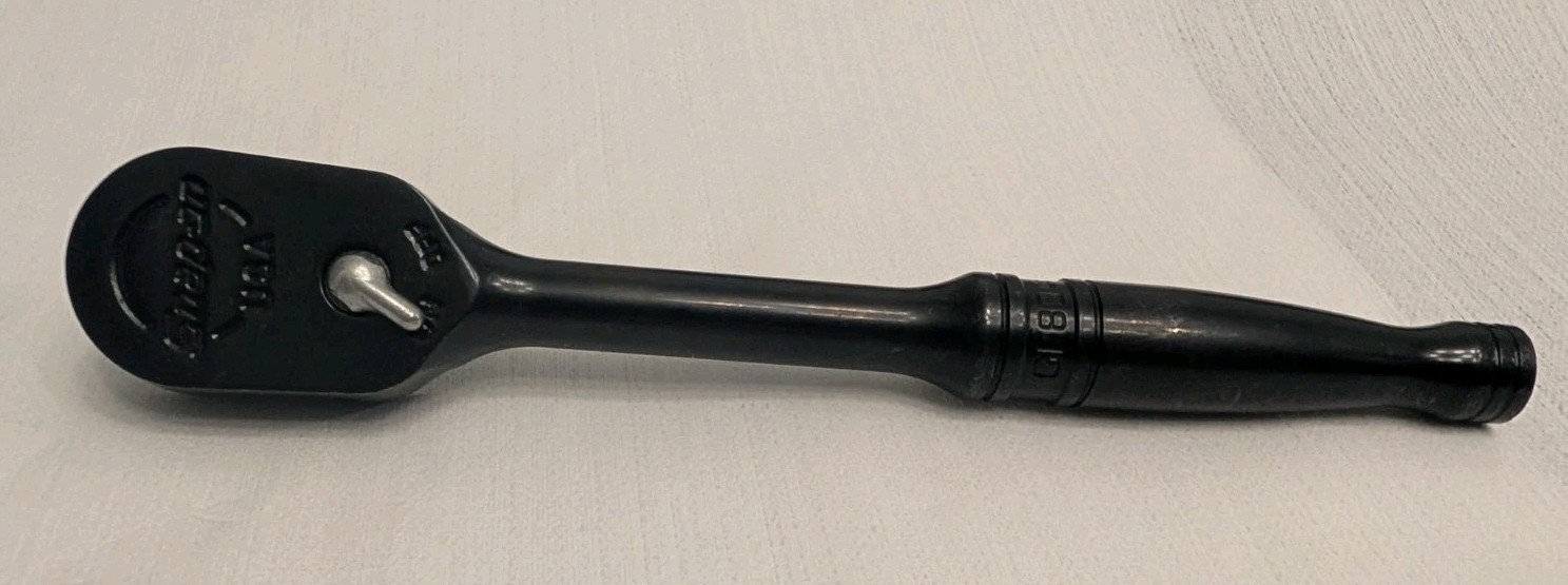 NEW Snapon 3/8” GF80 Drive Standard Industrial Handle Ratchet