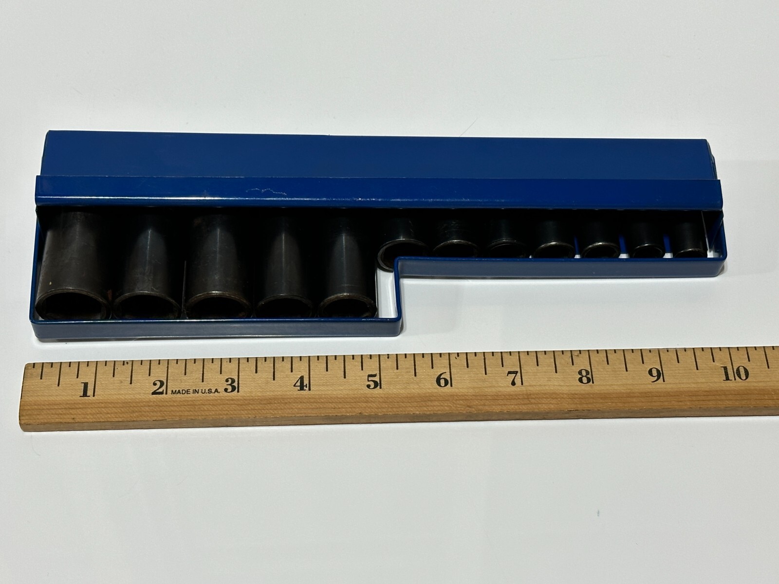 Matco Tools USA 12pc 3/8” Drive Metric Deep Impact Socket Set – 6 Point – 8-19mm