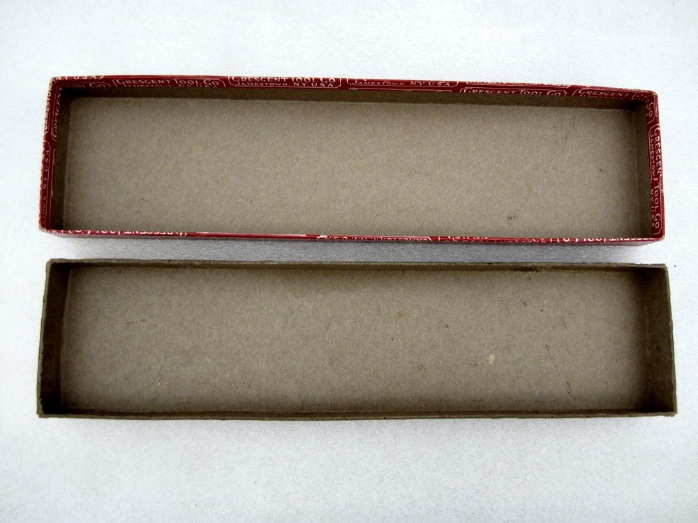 Vintage Crescent Tool Co 10″ Adjustable Wrench Box A110 Jamestown NY USA