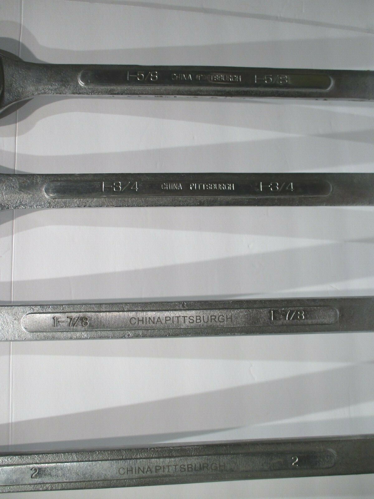 4Pc Large Wrenches 1-5/8″, 1-3/4″, 1-7/8″, 2″ China Pittsburgh