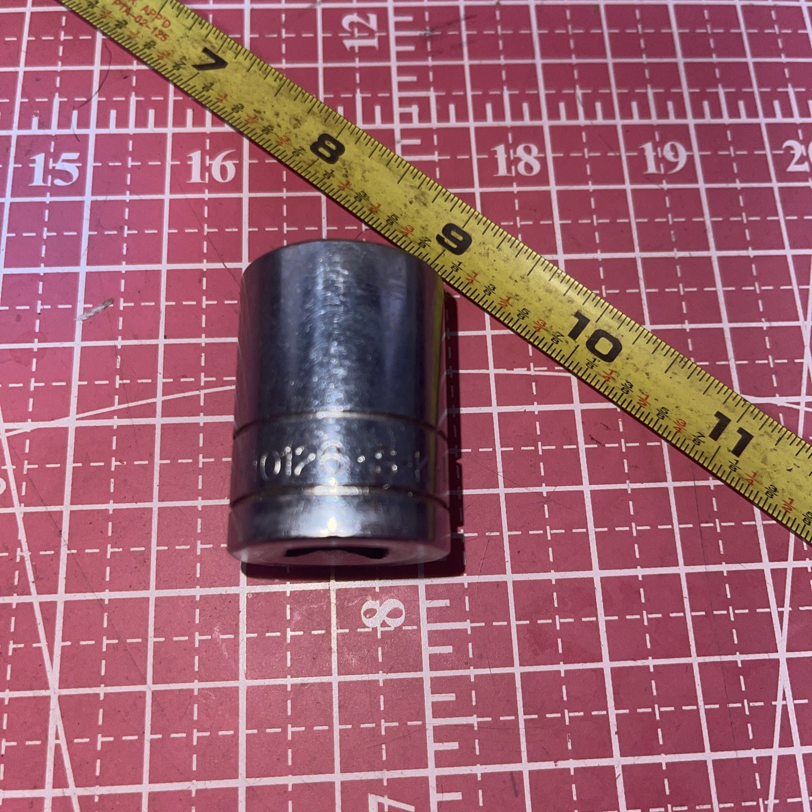 S-K USA 40126 13/16 In SAE 1/2” Drive 12 Point Socket Vintage SK 13/16” 1/2