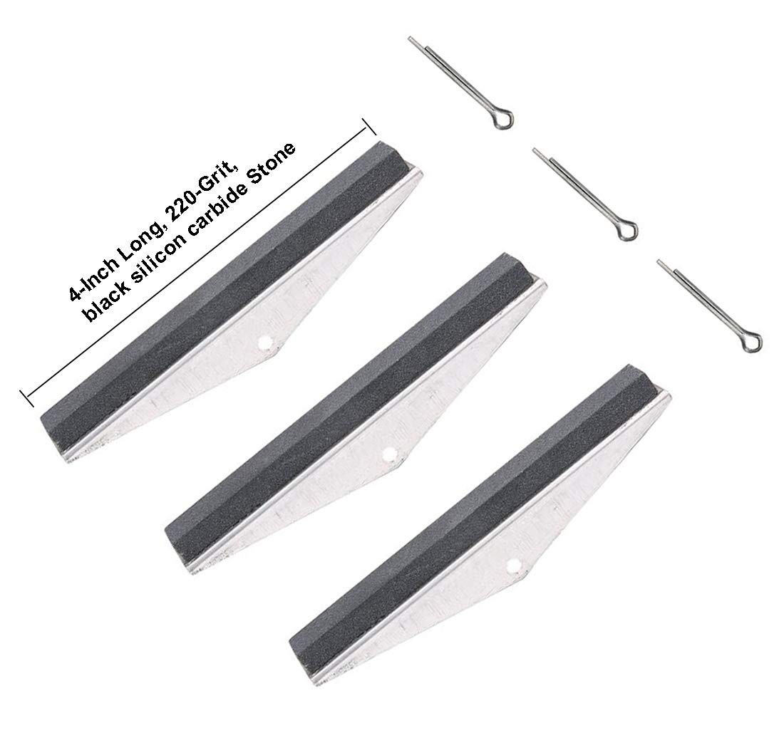 4″ 220 Grit Engine Cylinder Hone Replacement Stones – 3-Piece Set
