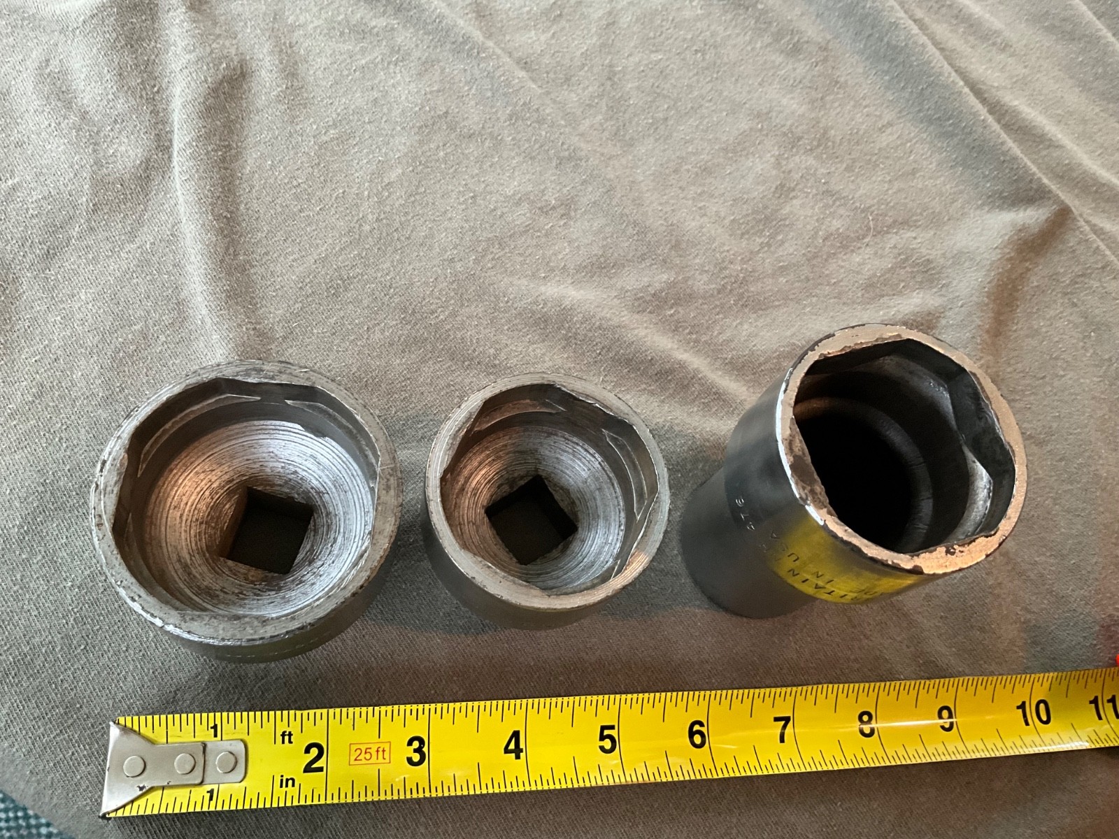 3 USA Ball Joint Sockets PROTO, NEW BRITAIN, Mechanic Tools