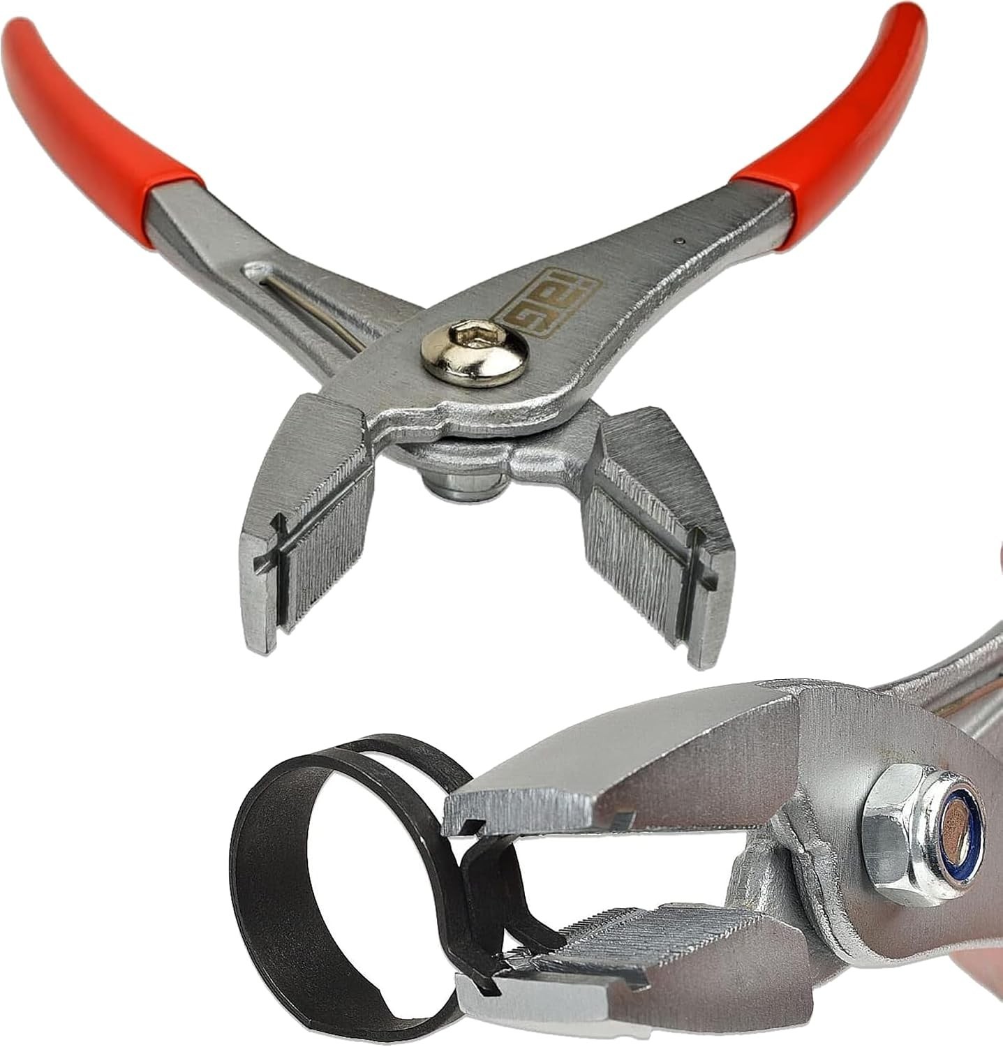 Professional Alloy Steel Hose Clamp Pliers with Soft Grip for Precision Control