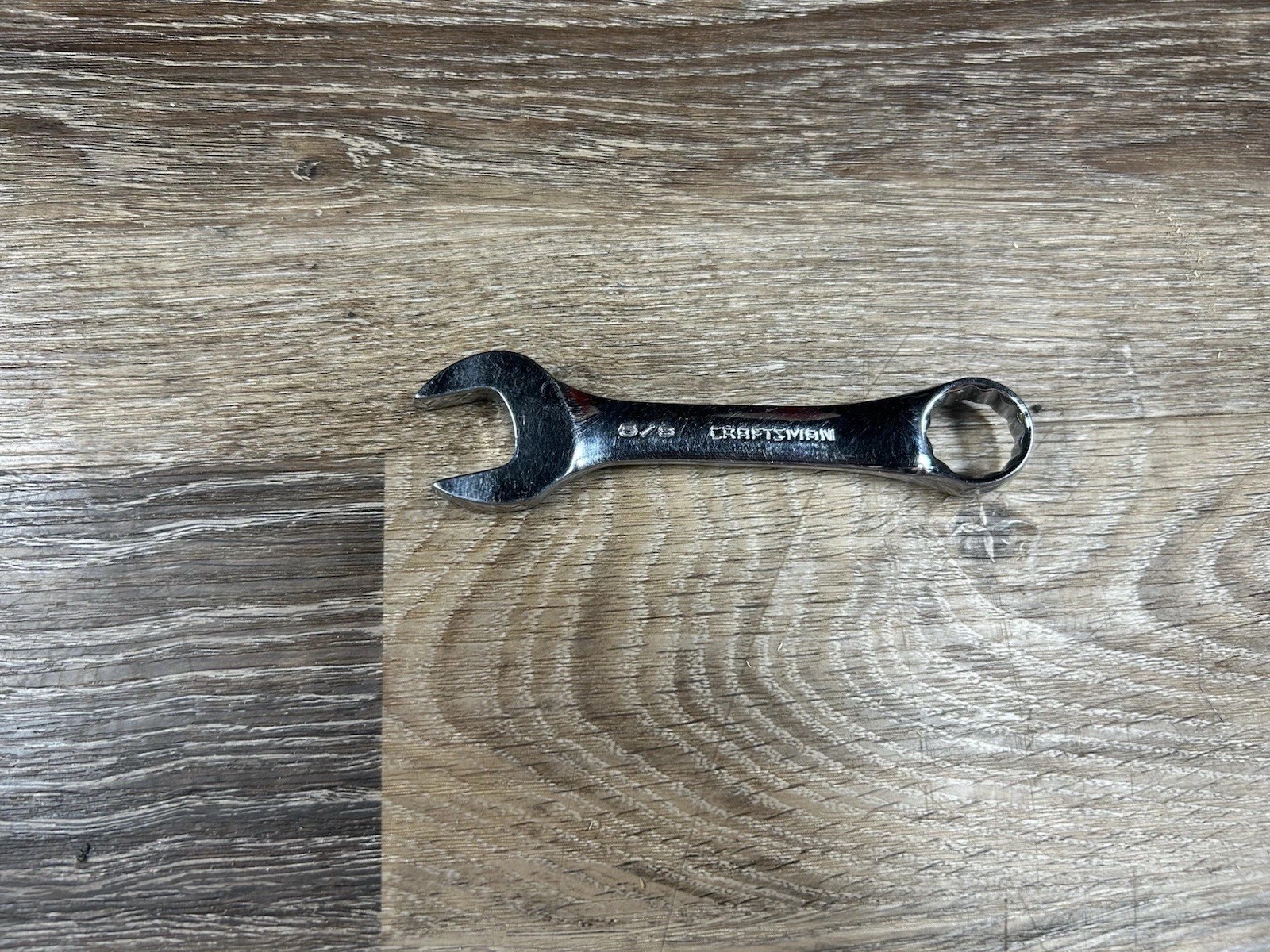 USA Craftsman 5/8 Inch Stubby Short Combo WRENCH 44107