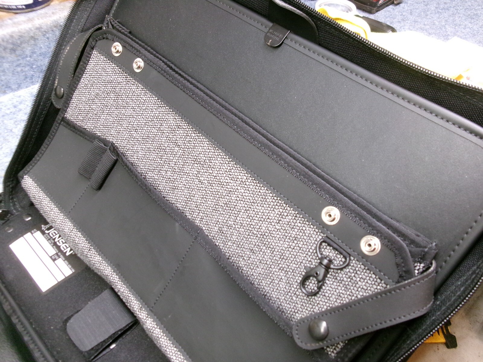 Jensen Tools JTK-4400WB Deluxe Telcom Installation Kit in Double Black Ballistic