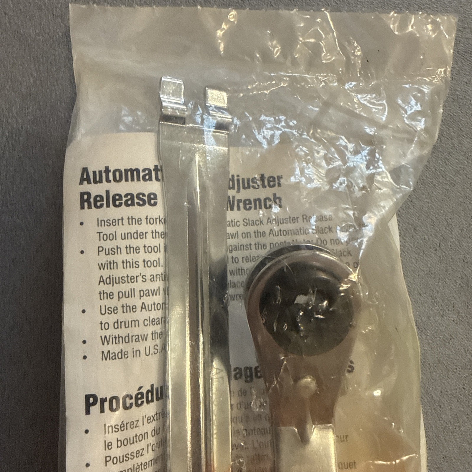 Matco Tools AE4651M – AE7789M & AE4655M 5/16″ Slack Adjuster Wrench Release Tool