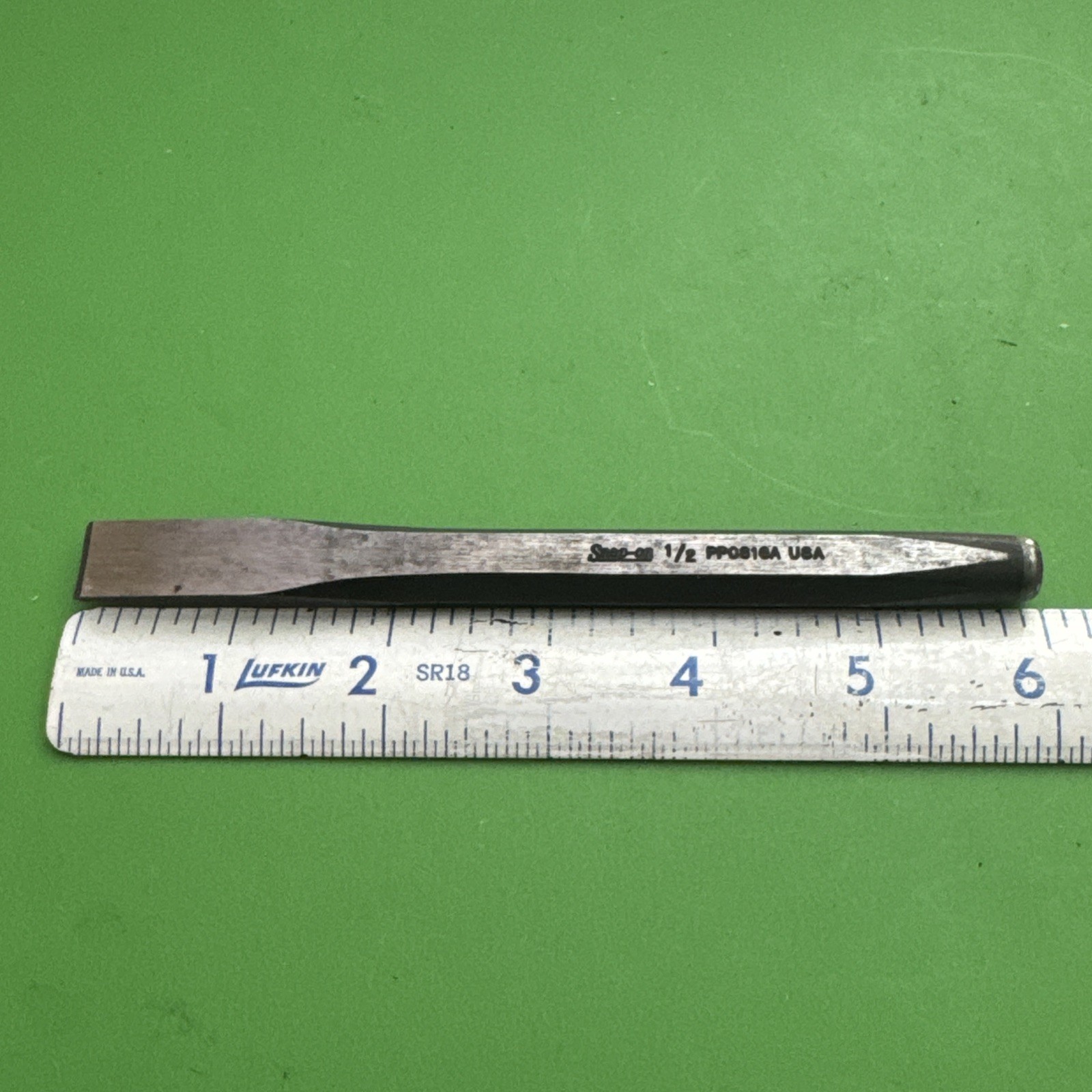 Snap-On Professional Hand Tools USA 6″ Long x 1/2″ Wide Flat Chisel MPN PPC816A