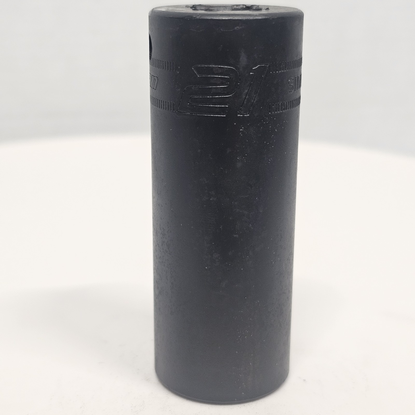 Snap-On Tools 1/3″ Drive 6pt Metric 21MM Flank Drive Deep Impact Socket