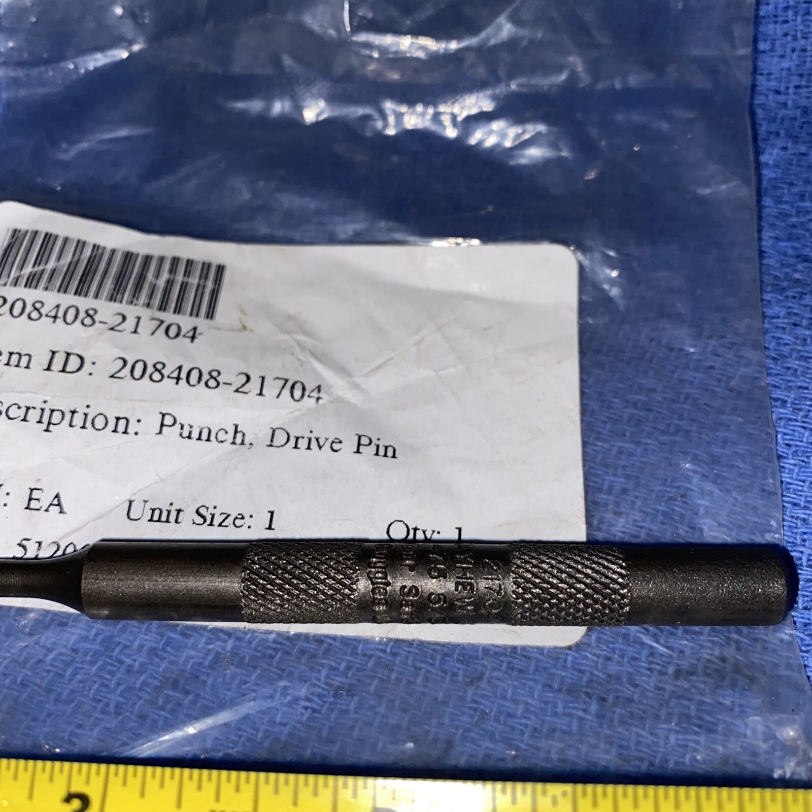 21740 MAYHEW 475 5/32 INCH Punch Pin Type NEW MADE IN USA GOVT SURP