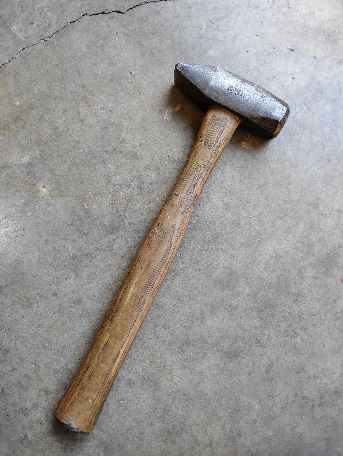 Sears Craftsman USA 40 OZ Cross Engineers Ball Peen Blacksmith Hammer 38262 15”