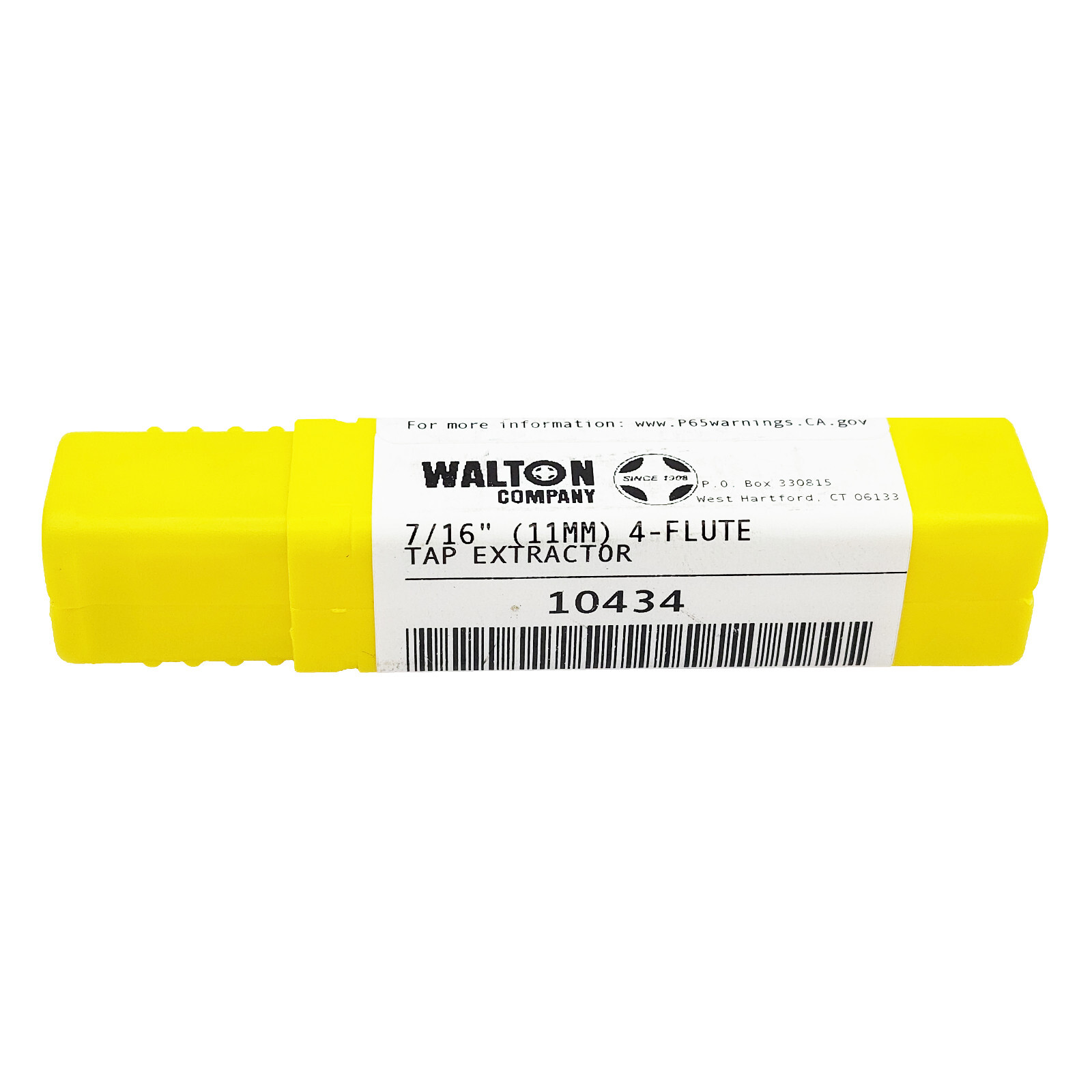 Walton 10434 7/16″ 11mm 4-Flute Tap Extractor