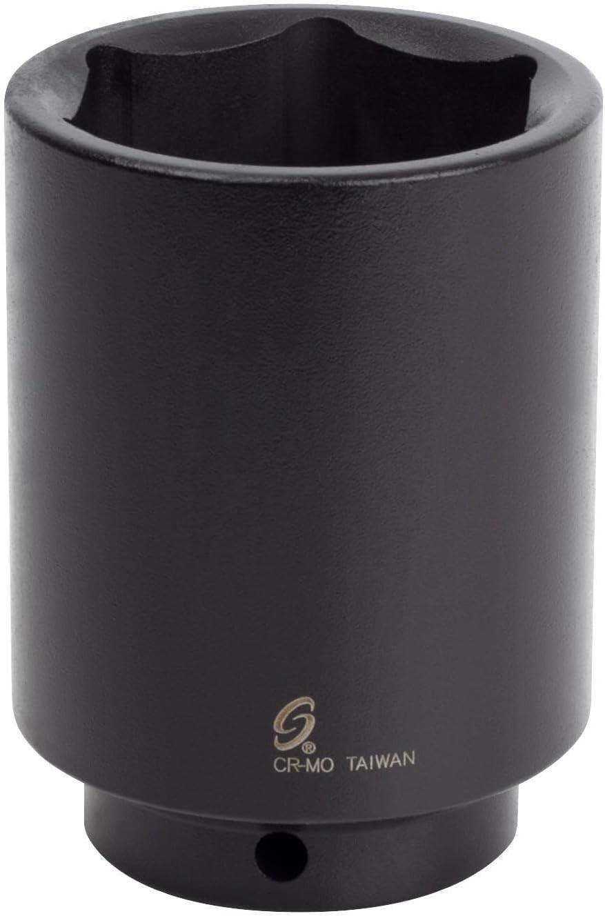 Professional 1/2 in. Drive 1-7/8 in. Impact Socket with Laser-Etched Markings