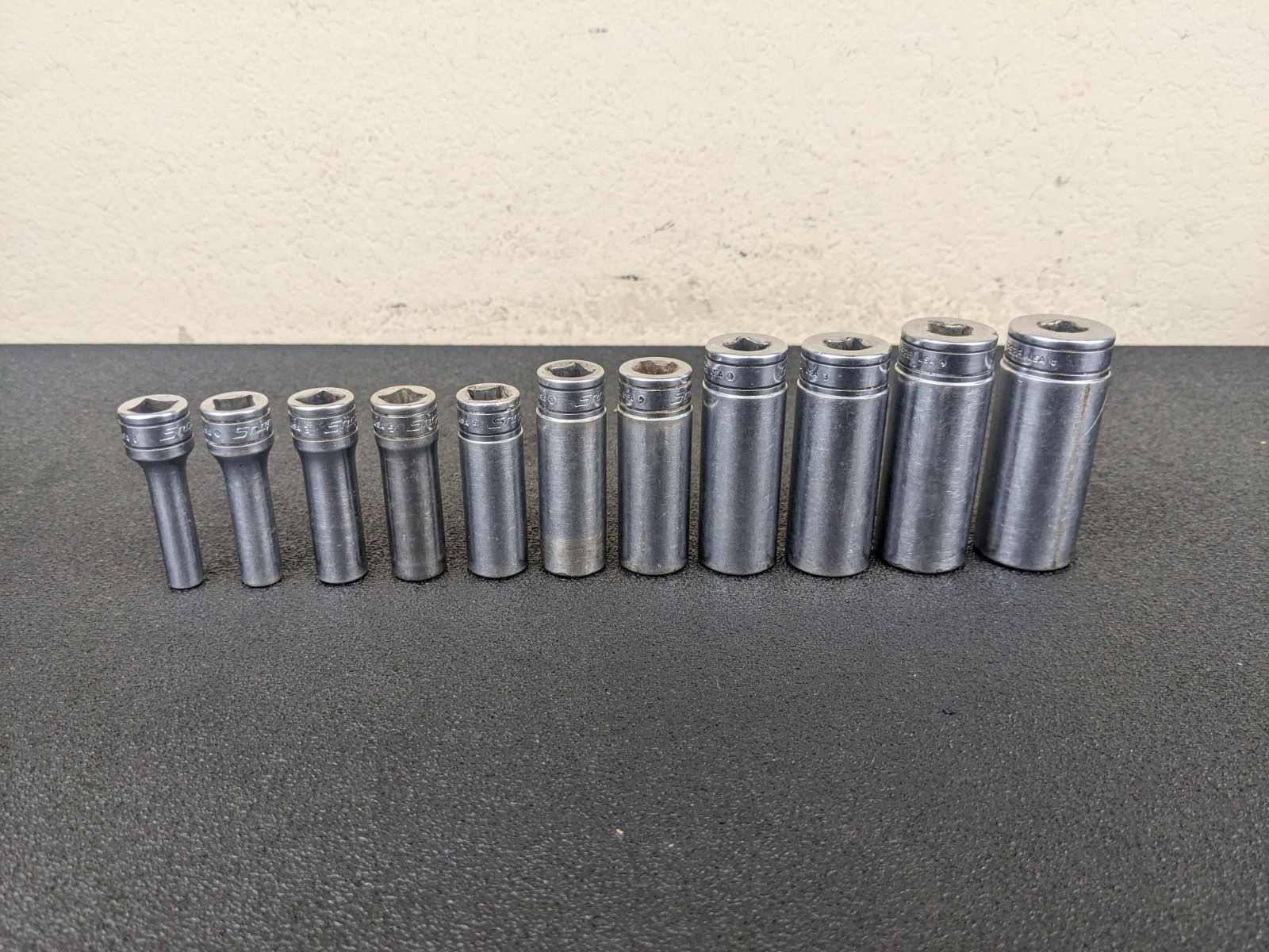 #bj202 Snap on Tools 211SFSY 3/8″ Drive Deep Chrome Socket Set Socket Set