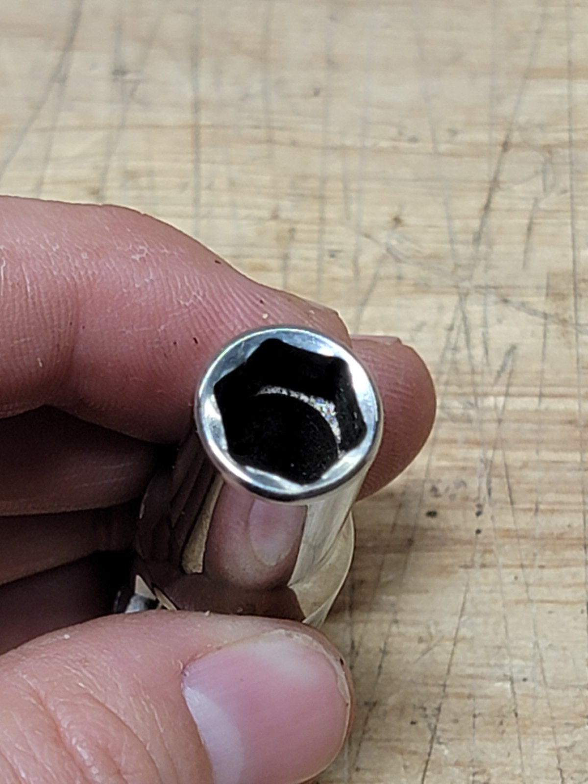 Snap-on 3/8″ Drive 10mm Deep Universal 6pt Socket SFSUM10 USA