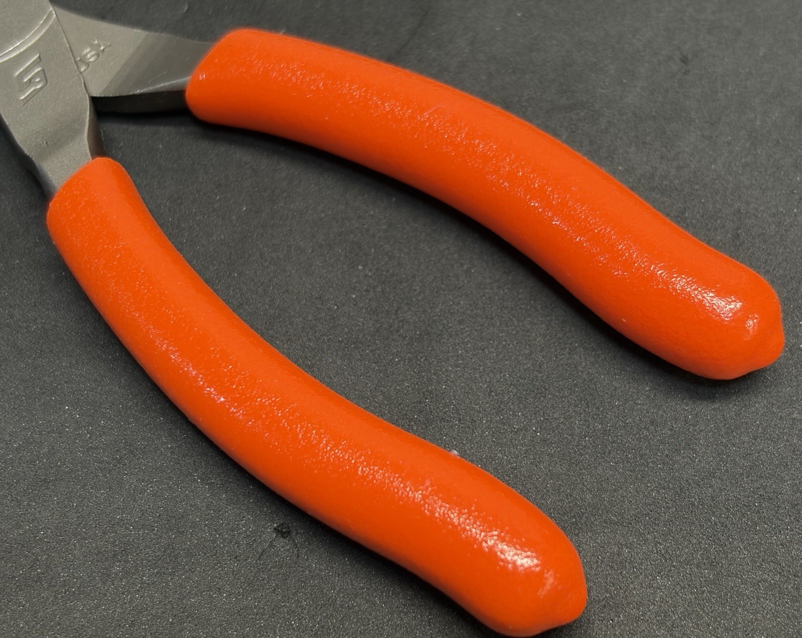 NEW! Snap On ORANGE Talon Grip 5″ VectorEdge Diagonal Side Cutters Dikes 85ACF