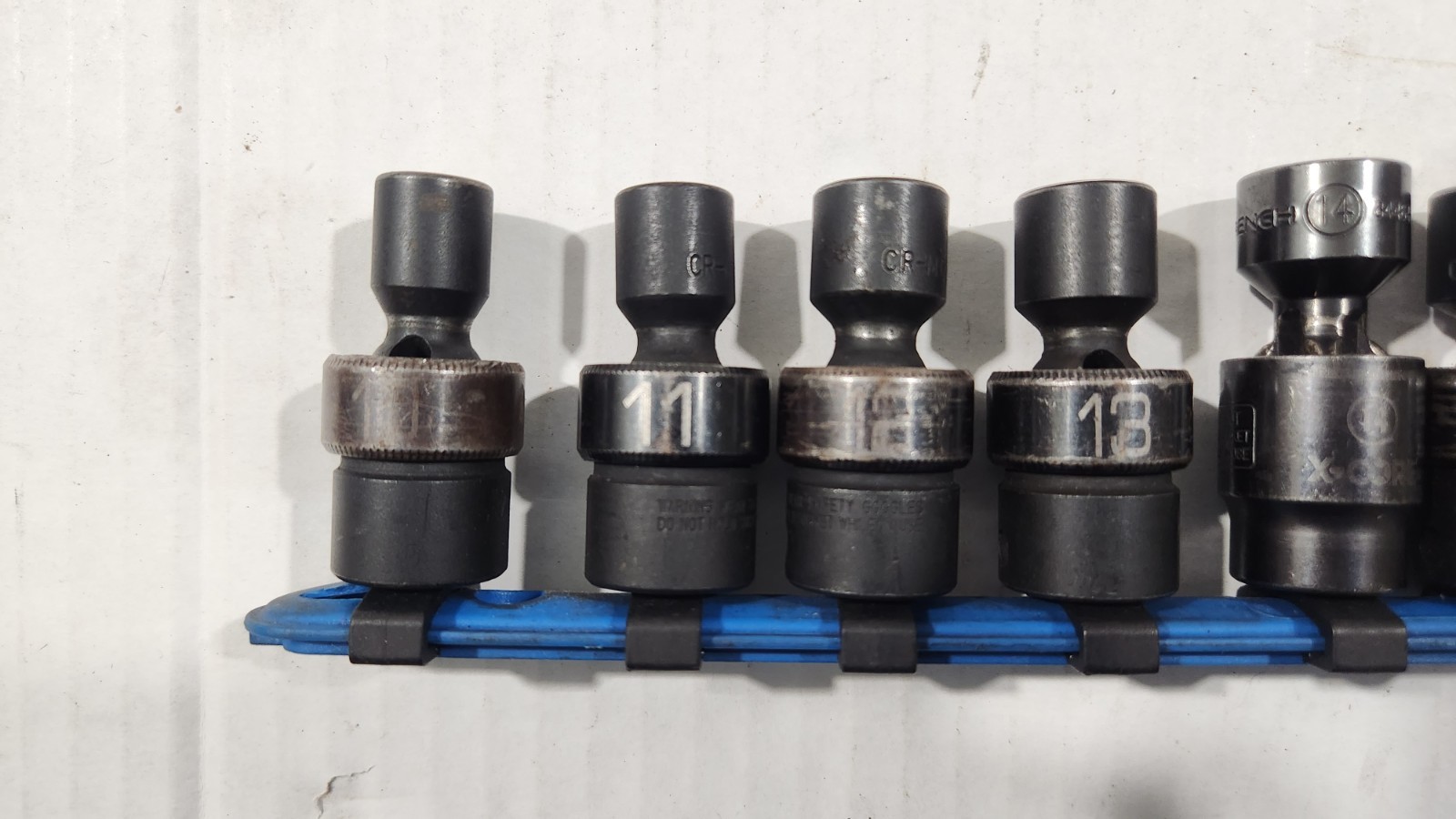 Matco 10-19MM ADV 10 Pc. 3/8″ Metric 6 Point Swivel Universal IMPACT Socket Set