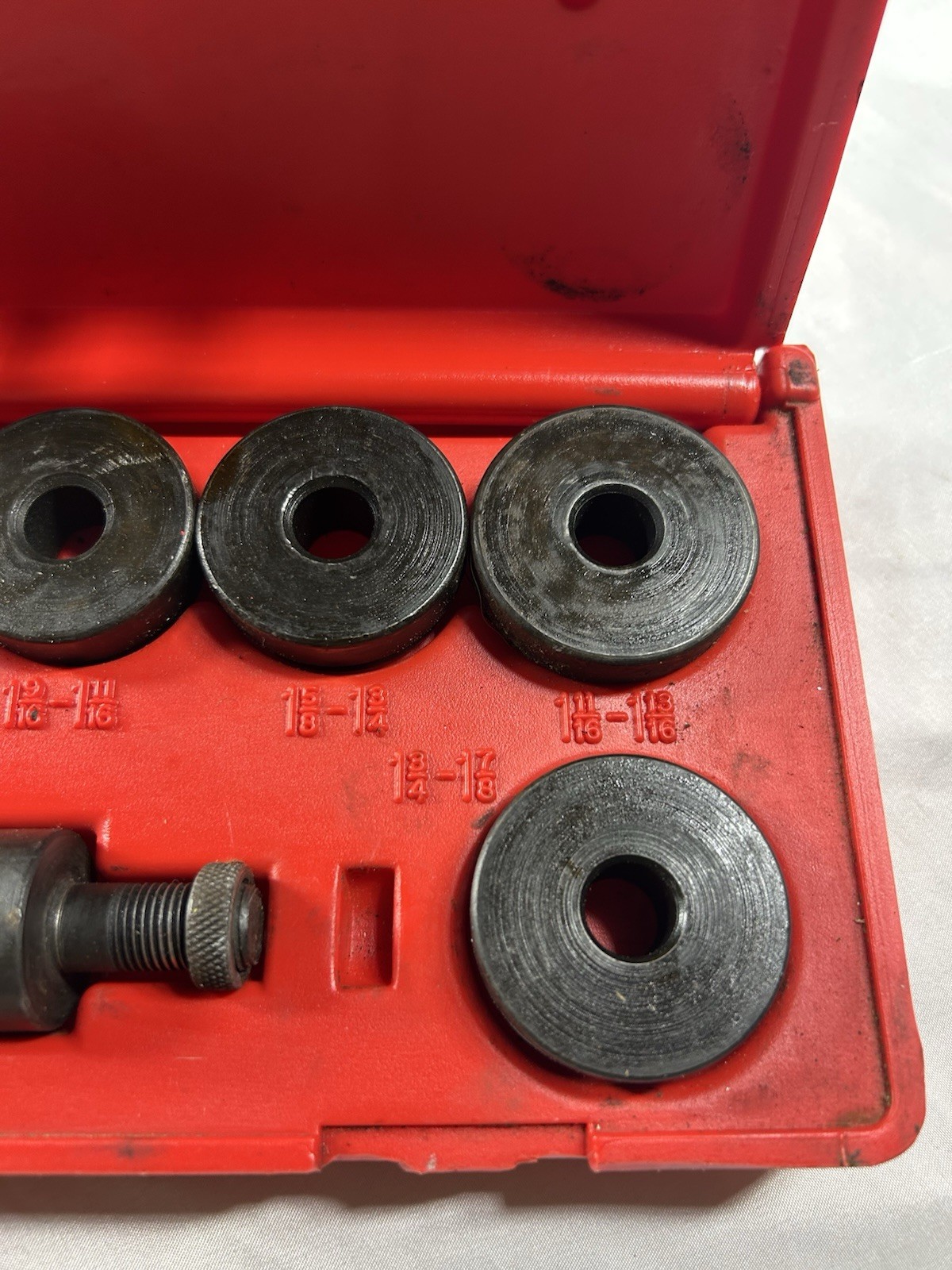 Vintage- Snap-On Tools A158B Bushing Driver Set Complete With Case