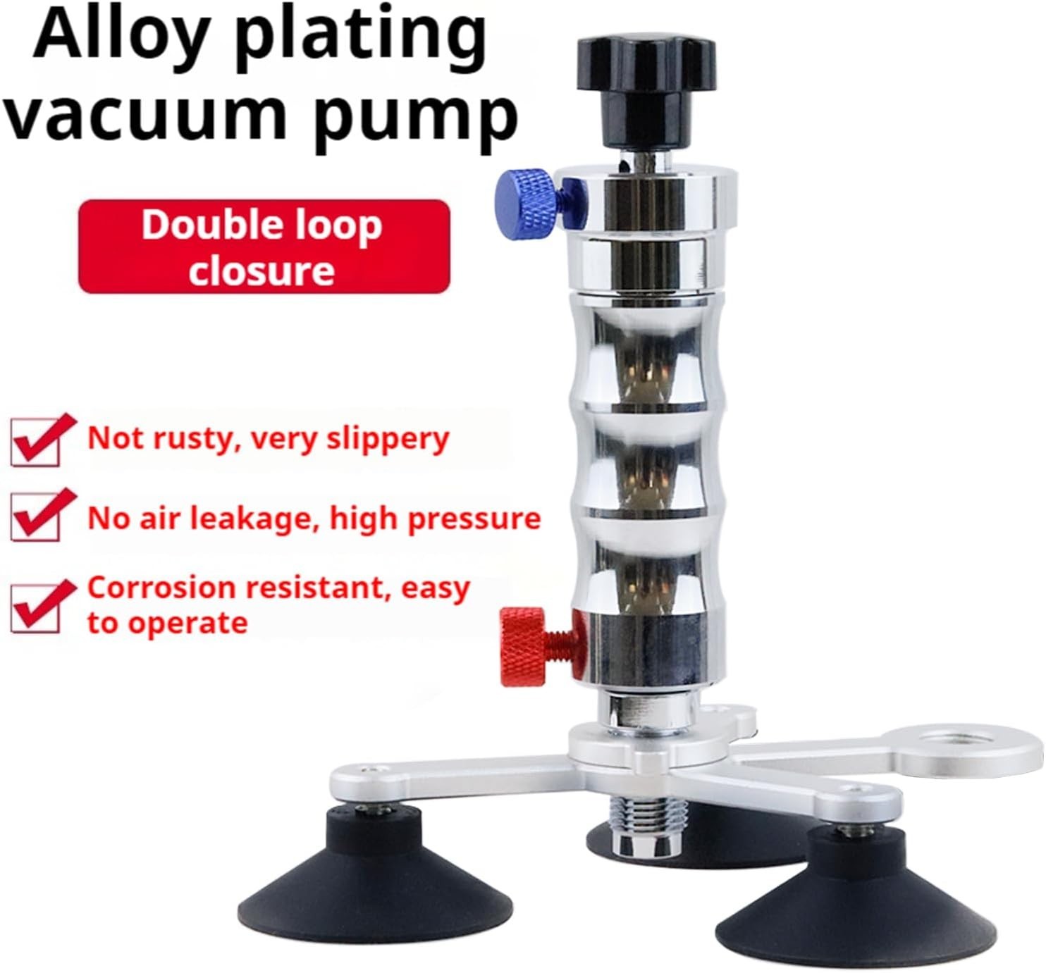 Automobile Glass Repair Tool Kit, Stainless Steel Vacuum Pump & Glue Injector