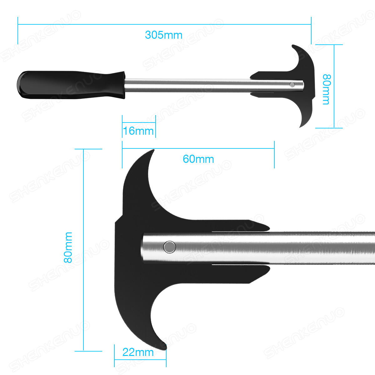 1PC Professional Seal Puller Remover Tools 2-Size Tips Auto Motorycle UTV ATV