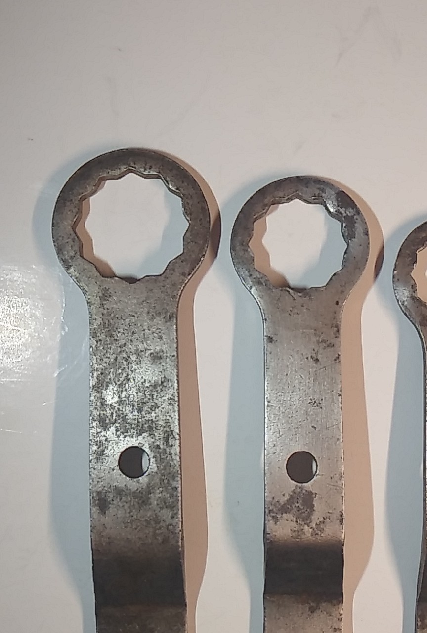 Vintage Indestro Box End Wrench 4pc Set Made In USA
