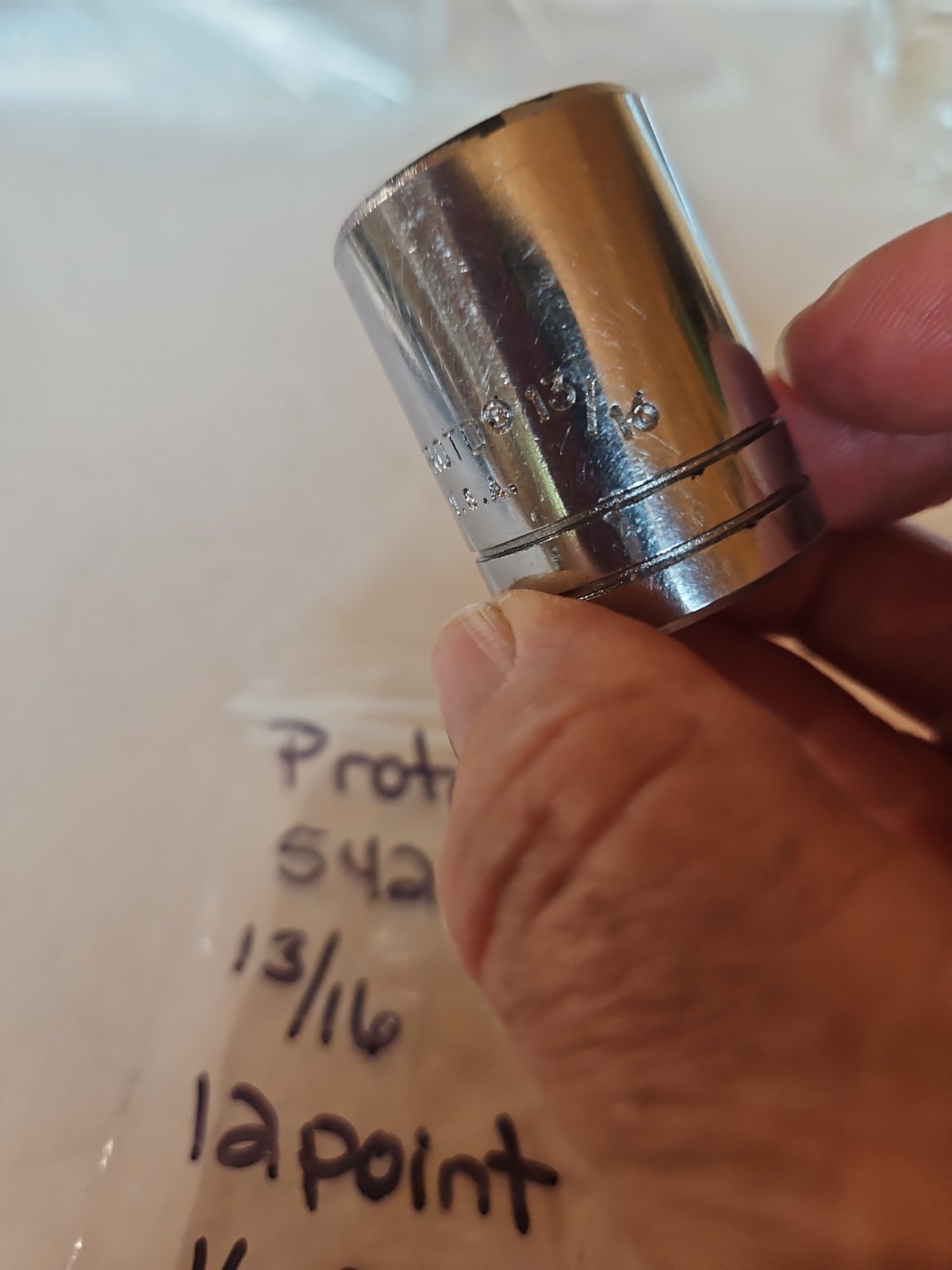 Proto 13/16″ 12 Point 1/2” Drive Socket 5426 Made In USA