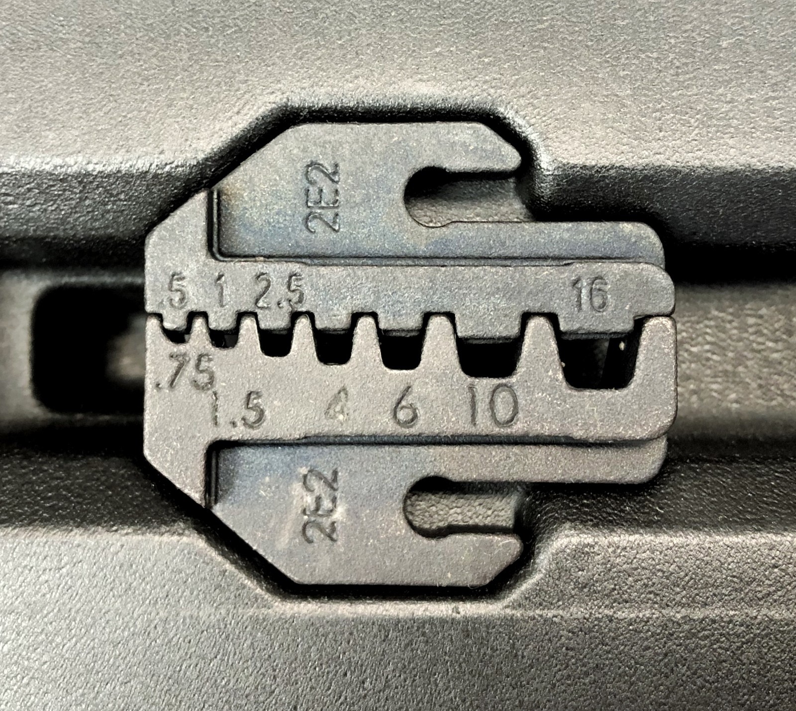 Quick Change Ratchet Crimp Tool Kit Wire Terminals 5 Dies Ring Open Barrel Pin