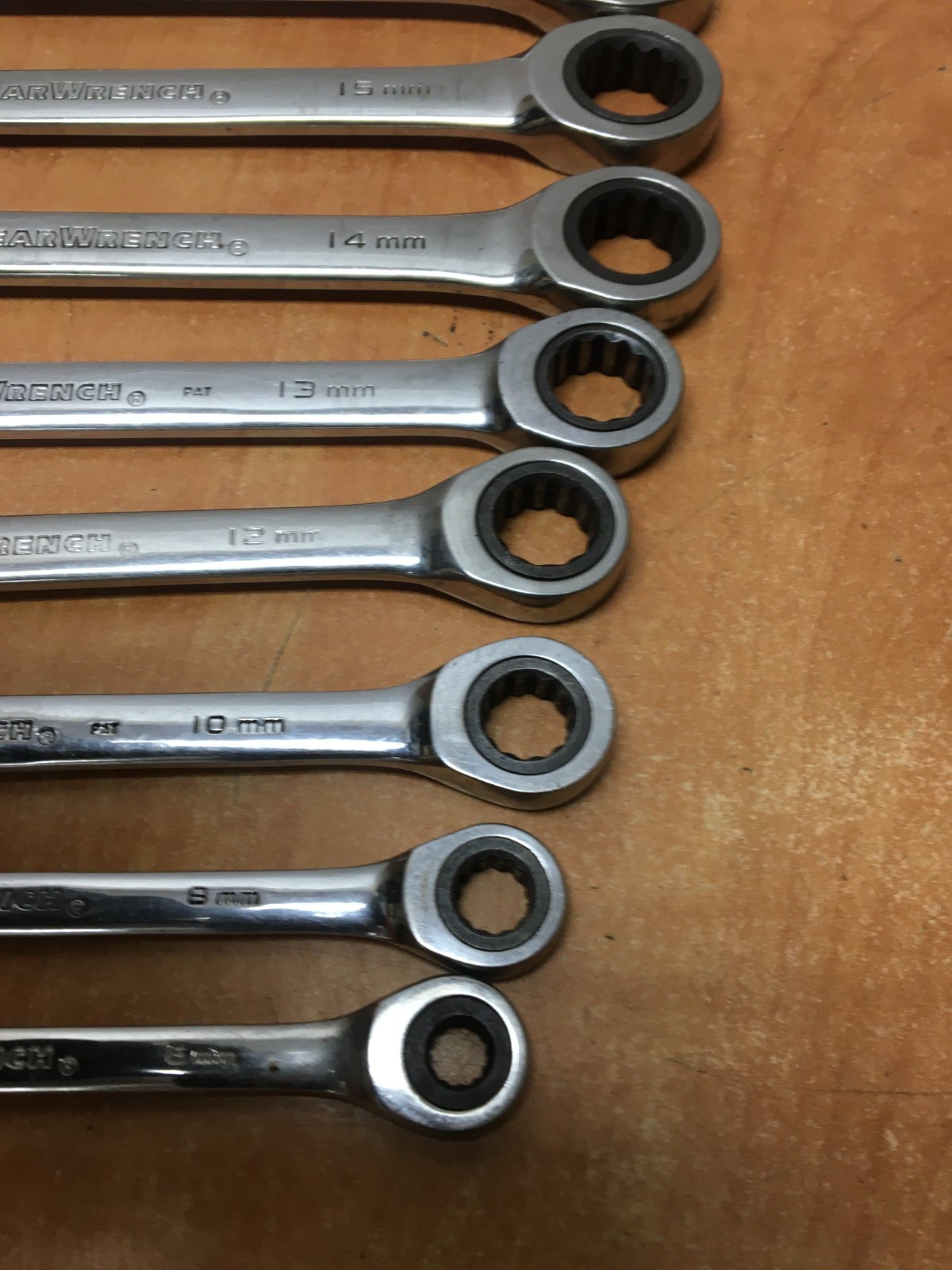 Gearwrench 20pc Ratcheting Wrench Set SAE Metric 8mm to 19mm 1/4 to 3/4