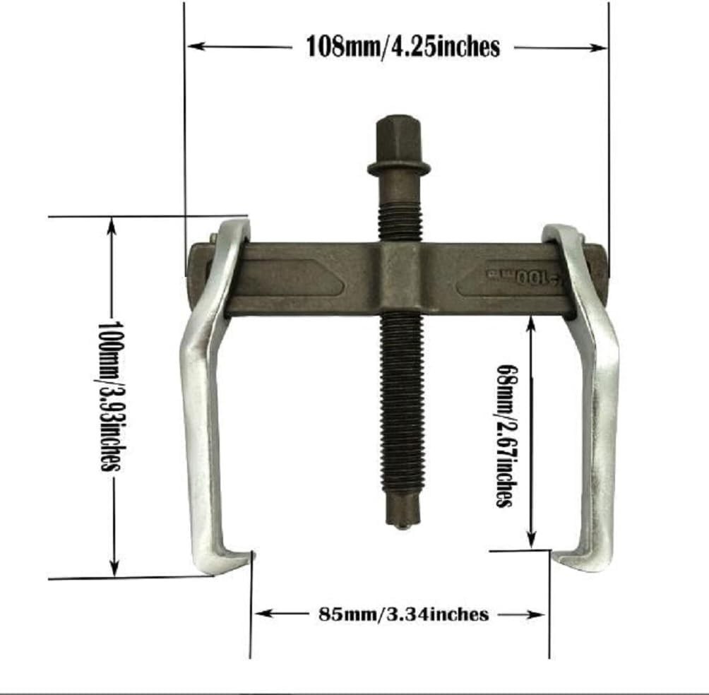 Lightweight 2 Jaw Bearing Puller – Effortless Removal for Delicate Parts