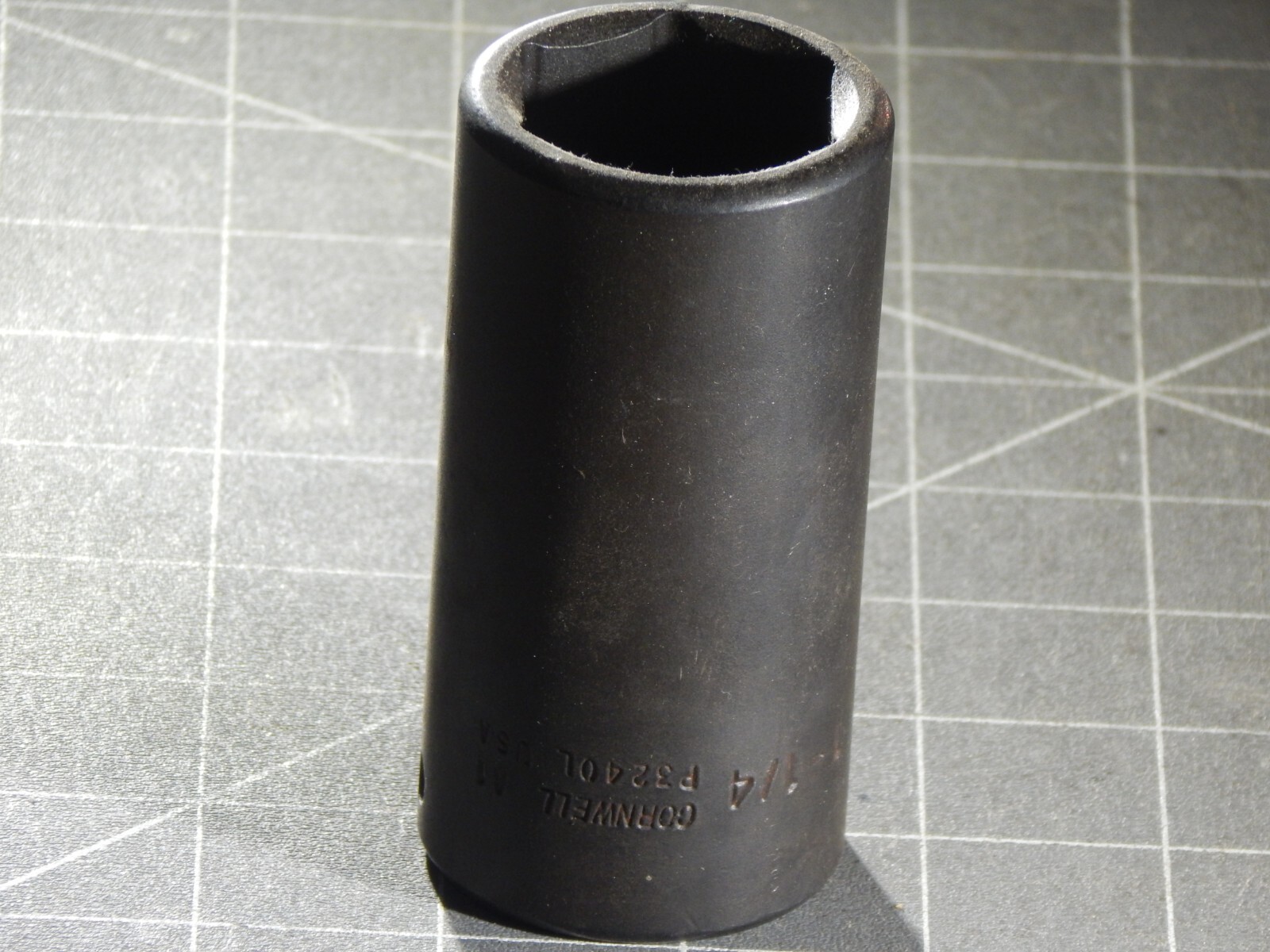 UNUSED Cornwell 1/2″ Drive SAE Deep Impact Socket 1 1/4″ P3240L 6Pt 6 Point Dr