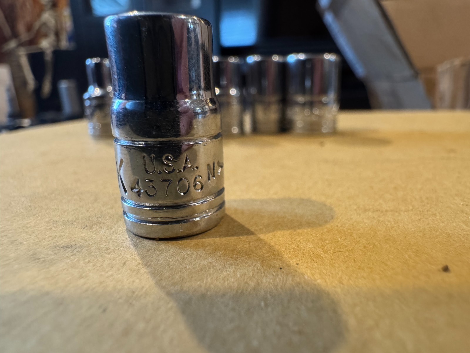 SK S•K tools 1/4 12 point sockets 5mm 5.5mm 7mm 8mm 11mm MADE IN THE USA