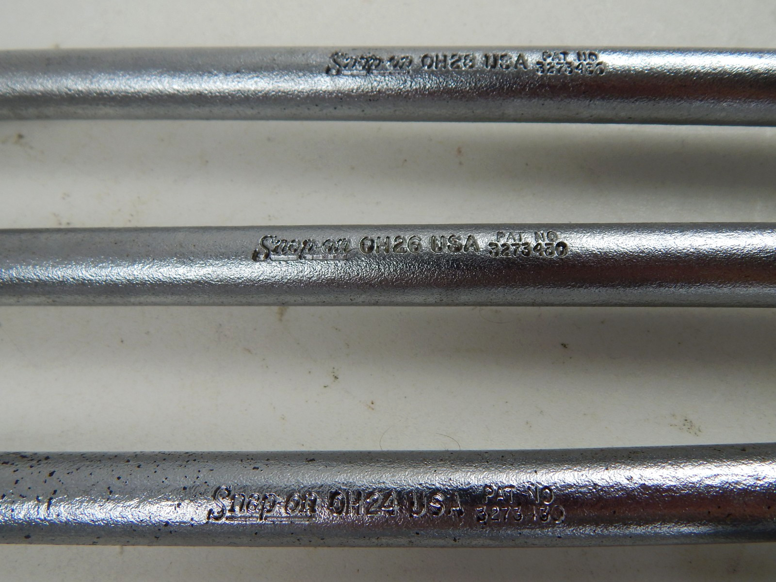 Snap‑On WAM‑18FL 18mm Flex Alignment Ratchet & OH Wrenches 3/4″ 13/16″ 7/8″