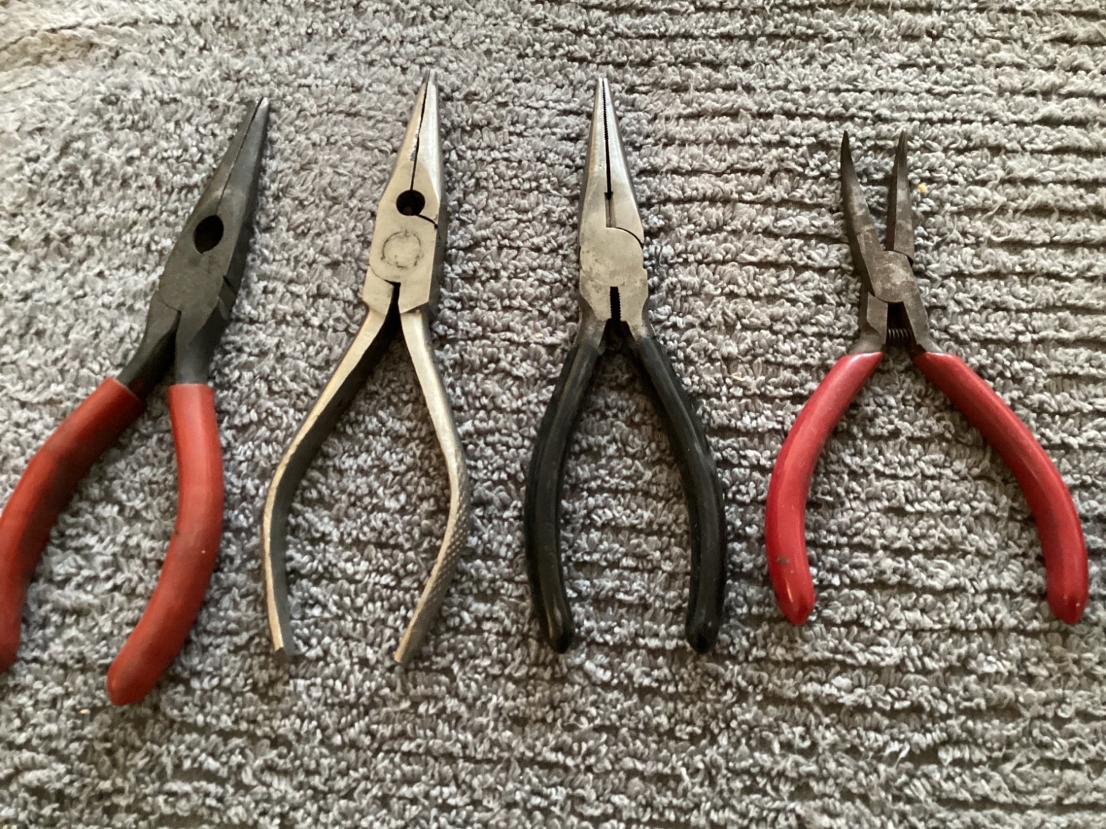 19 Pliers: Blue-Point Tools PR90 Snap Ring Pliers, Utica 888-1, Needle Nose etc