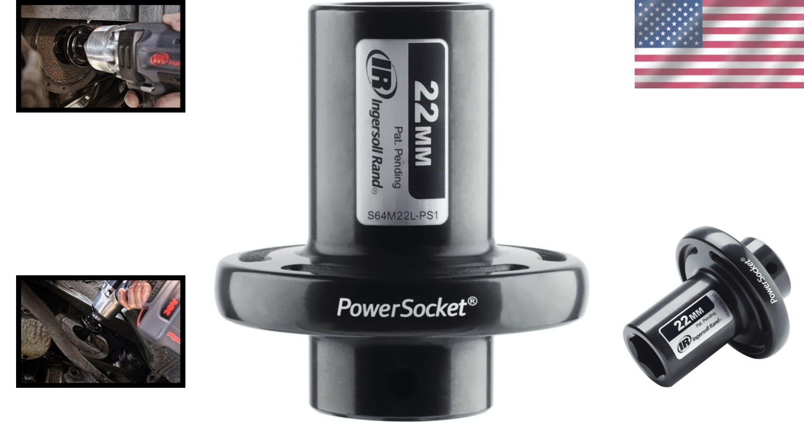 PowerSocket 22mm: Heavy-duty Fastener Loosener