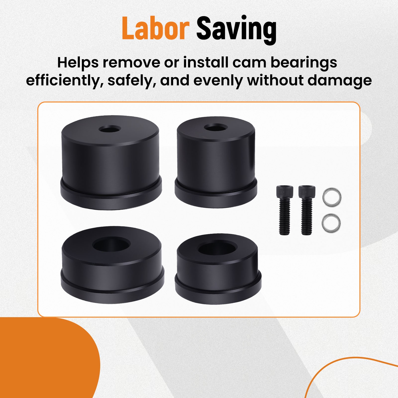 Engine Cam Bearing Adapter Tool Kit for Cummins ISX15 X15 Engine 3164088