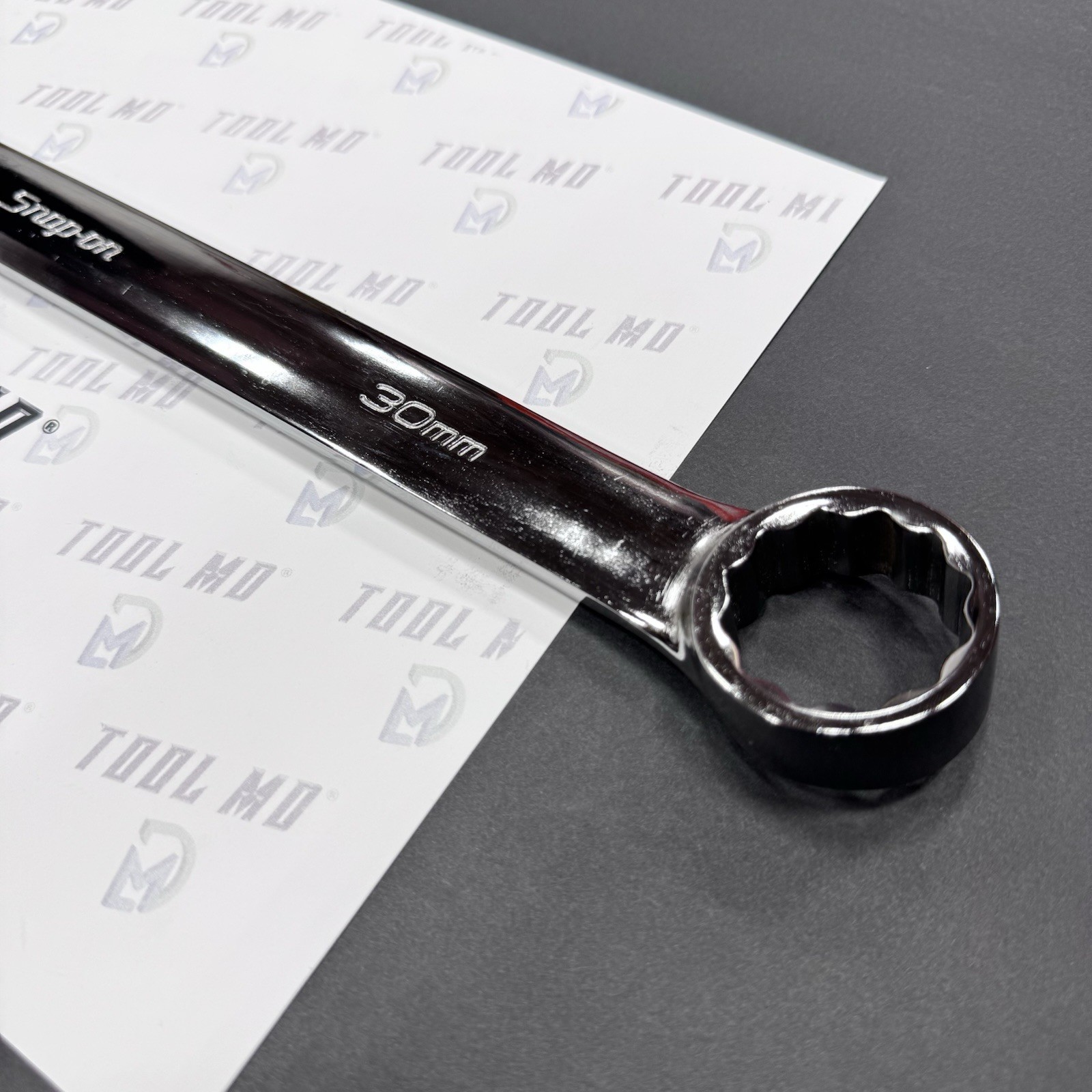 Snap-on Tools USA NEW 30mm Metric Flank Drive Chrome Combination Wrench OEXM300B
