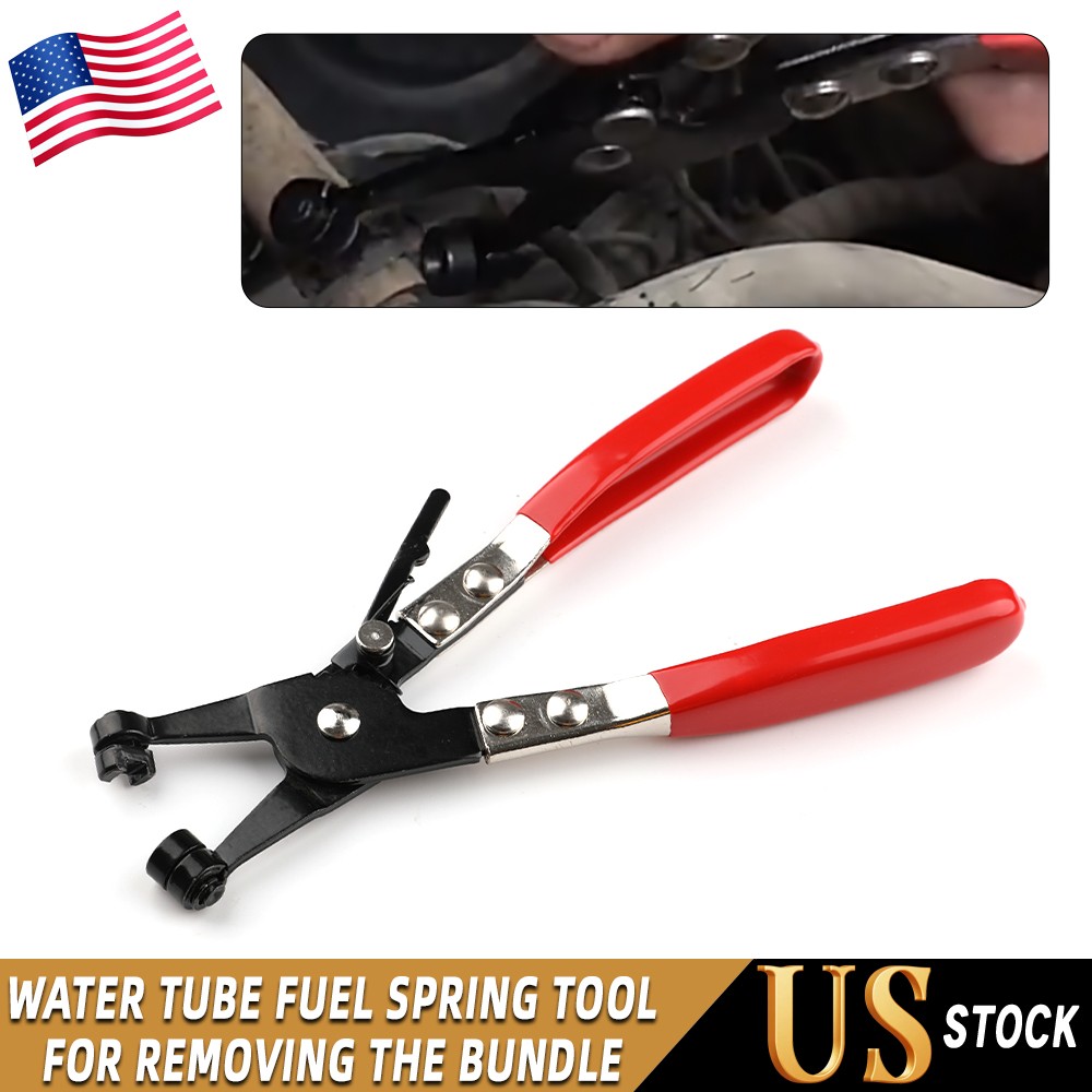 Car Ring-type Swivel Hose Clamps Repair Tool Flat Type Pliers Alloy Handle Clips