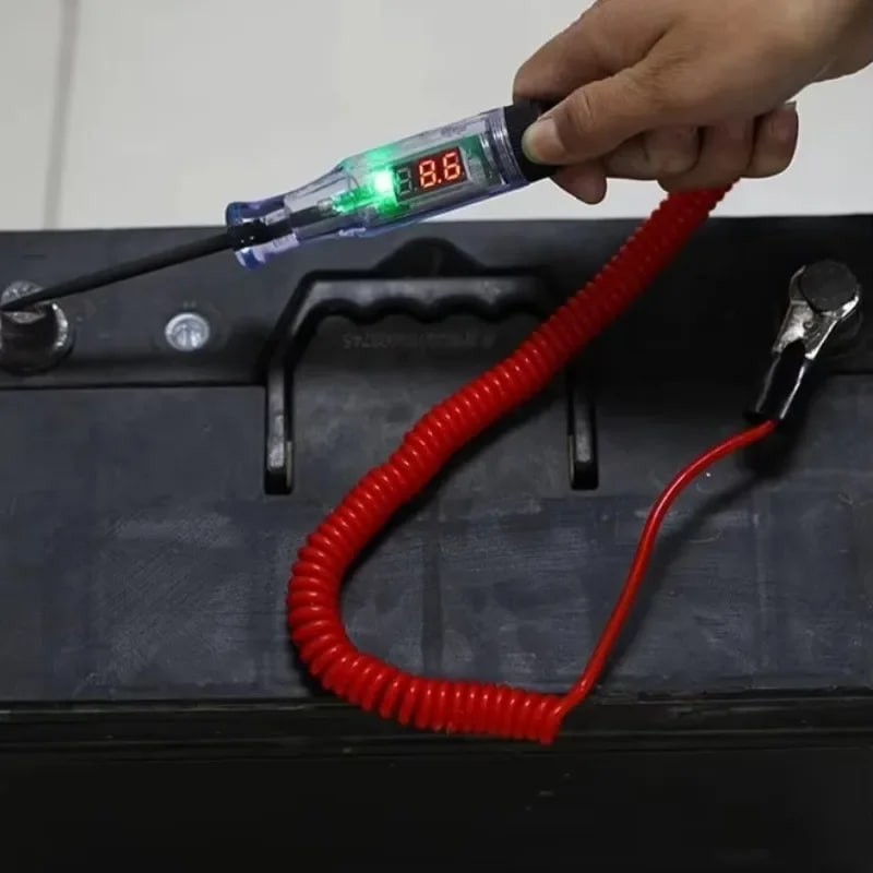 Automotive Test Light Circuit Probe Voltage Tester LED 9V-72V