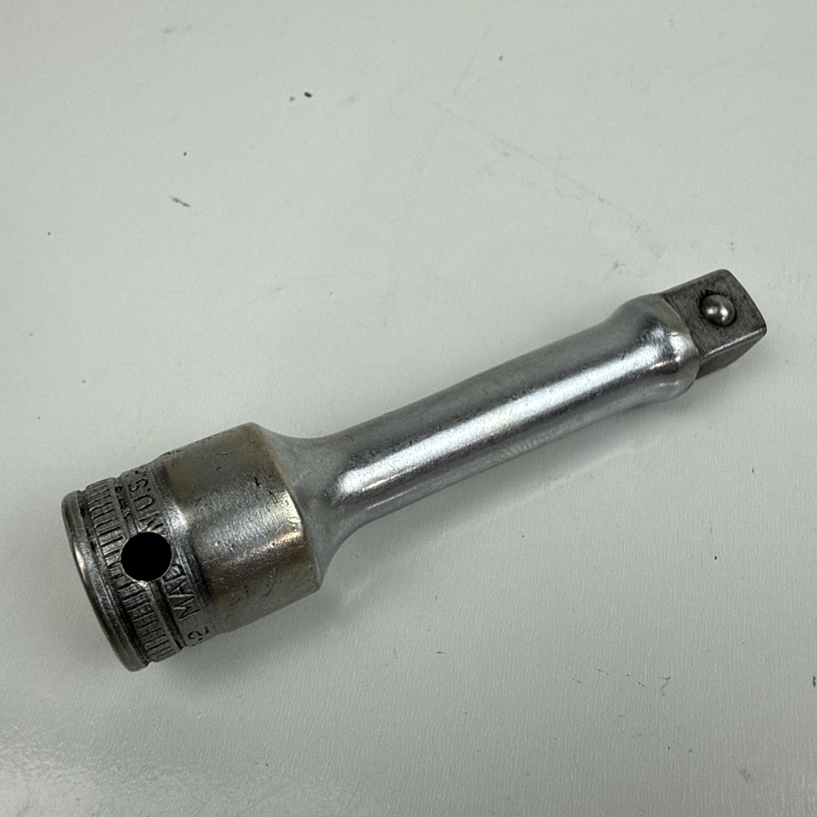 Snap On Vintage Standard 6-7/8″ Long 3/8″ Drive Ratchet USA F-70-M 3” & 6” Ext.