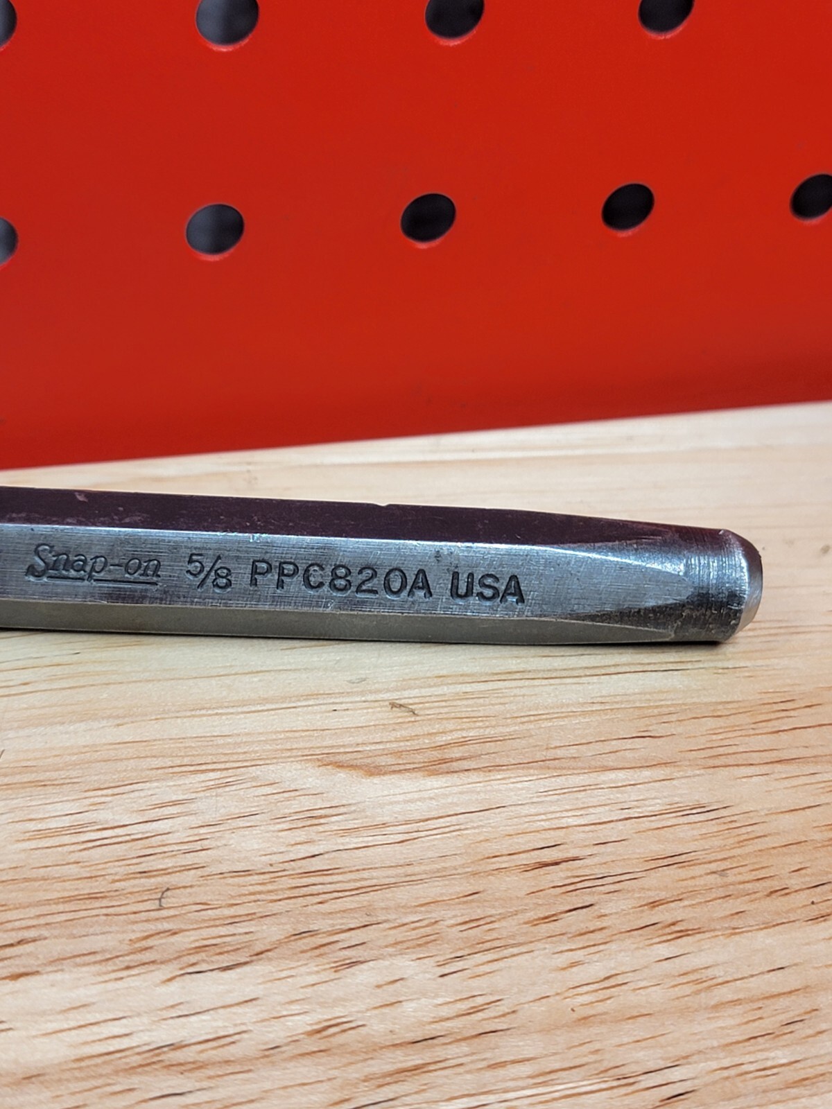 Snap-on Tools PPC820A 6 1/2″ Length 5/8″ Flat Chisel USA