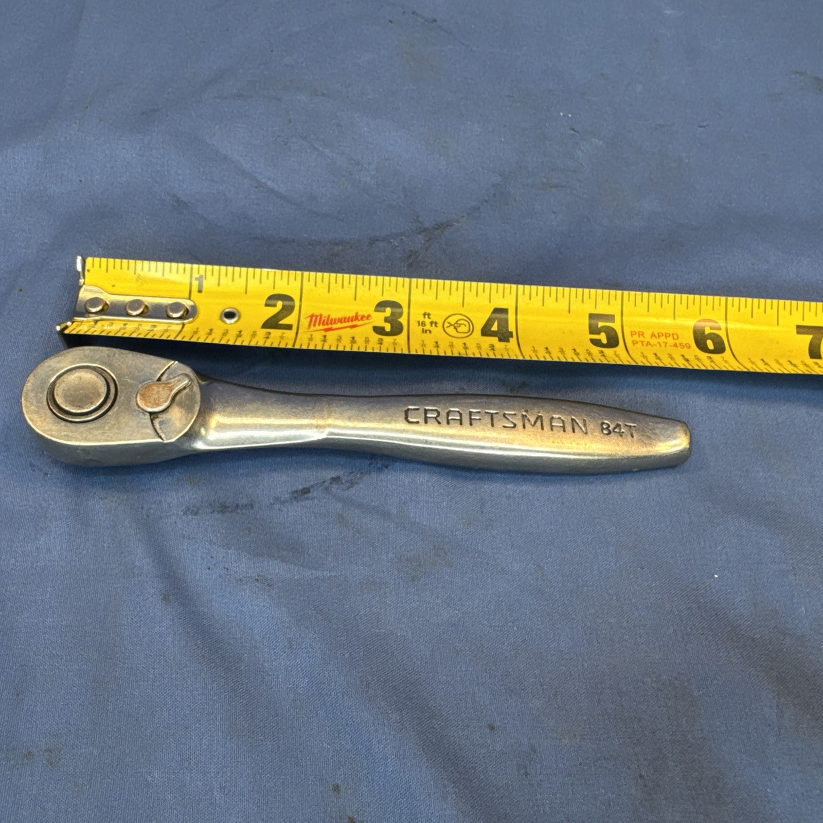 Craftsman 1/4″ Drive Thin Profile Ratchet 84 Tooth 44994 L-AE