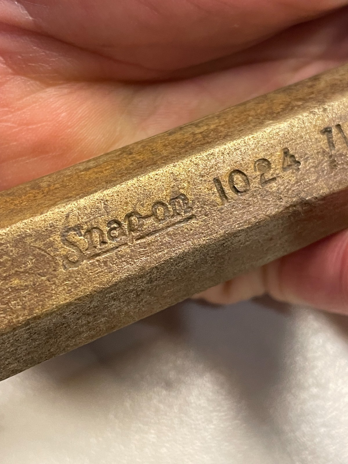 Snap-on underlined Logo 1024 7/8″ X 12″ Long Flat Cold Chisel USA 1.7 lbs