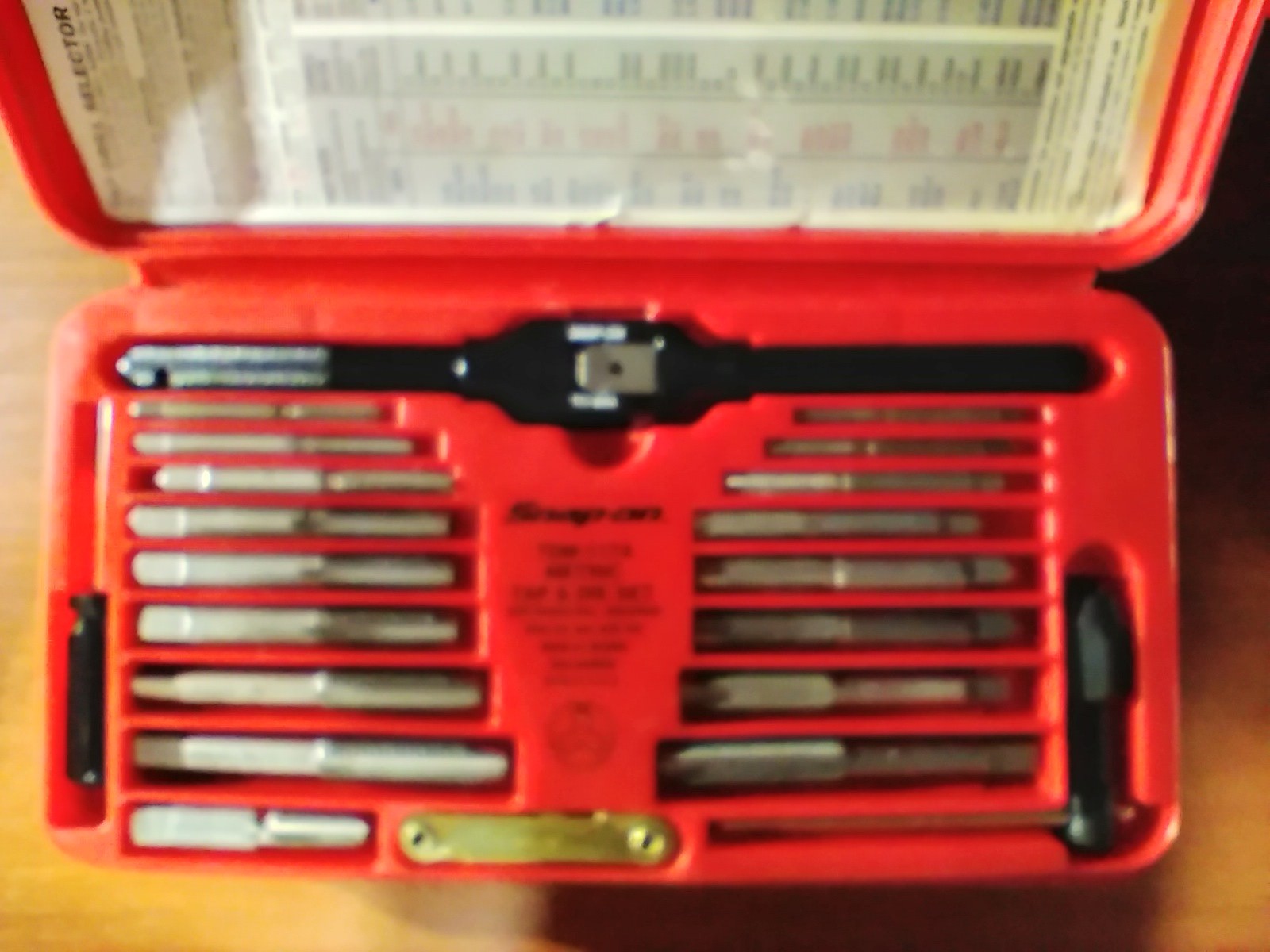 Snap-On TDM-117A Metric Tap&Die Set Like New