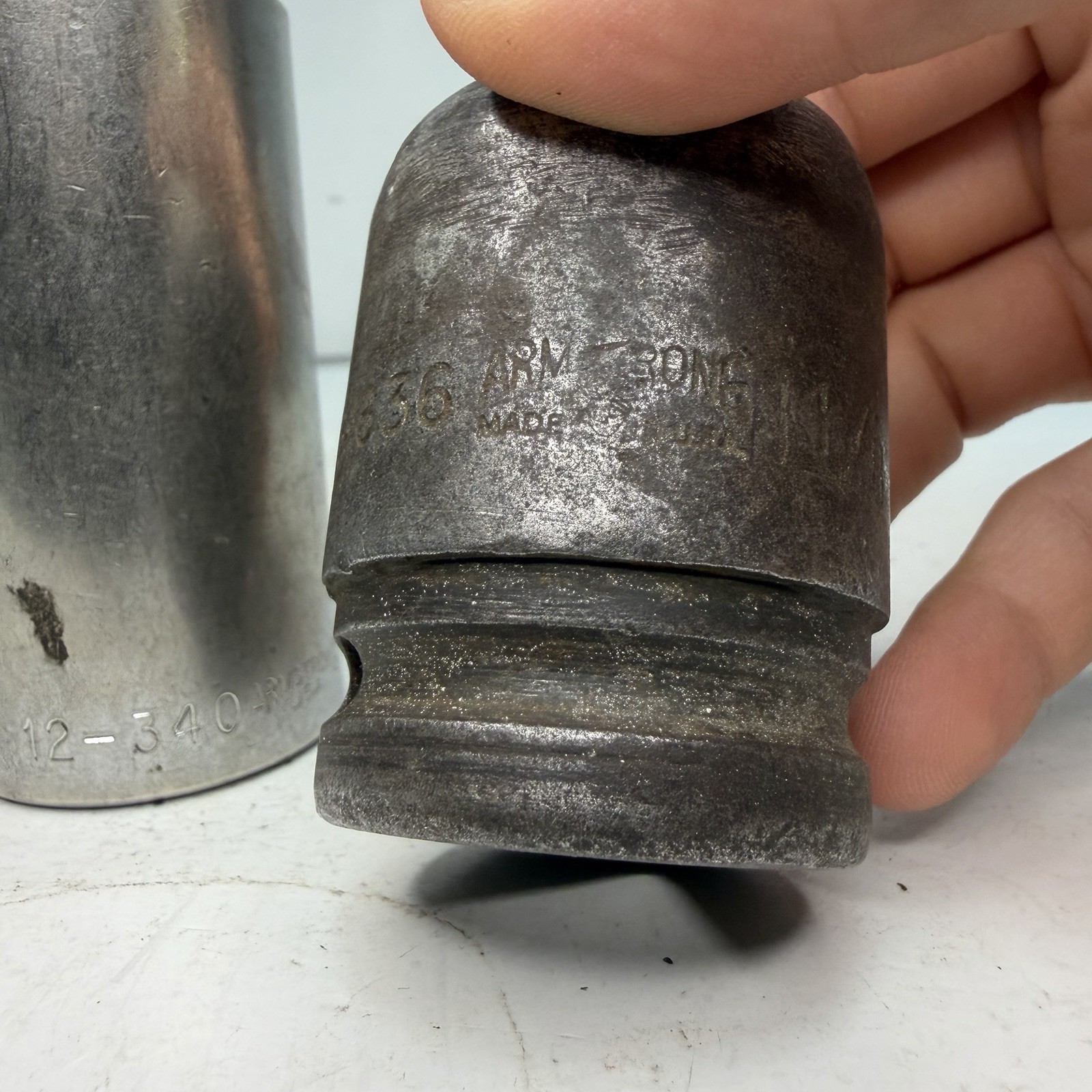 Armstrong USA Socket Lot 3/4″ Drive 1-1/8″ 6-636 & 1/2″ Drive 1-1/4″ 12-340