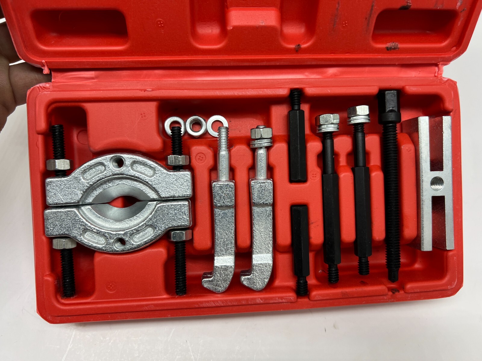9 Pieces Auto Car Repair Bearing Separator Puller Extraction Hub Axles Splitter