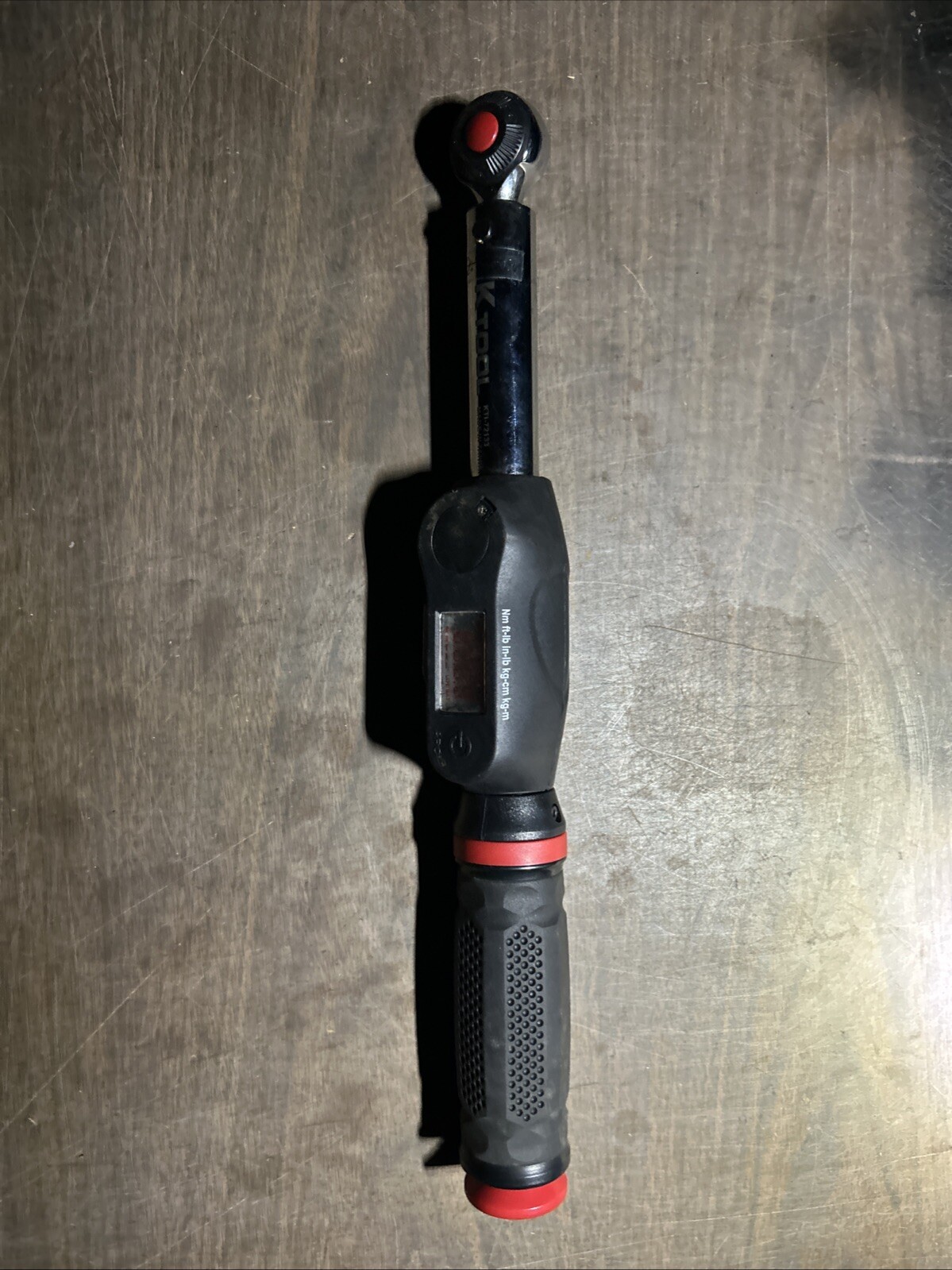 (CT) New Old Stock K-Tool 72133 3/8-» Drive Digital 15″ Torque Wrench