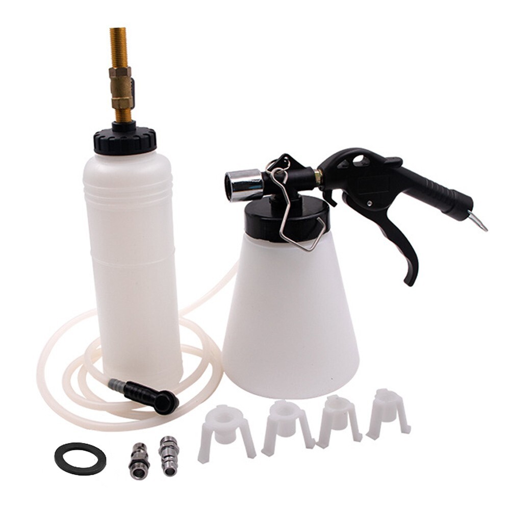 1L Car Brake & Clutch Fluid Bleeding kit Pneumatic Air Vacuum Pump Tool kit