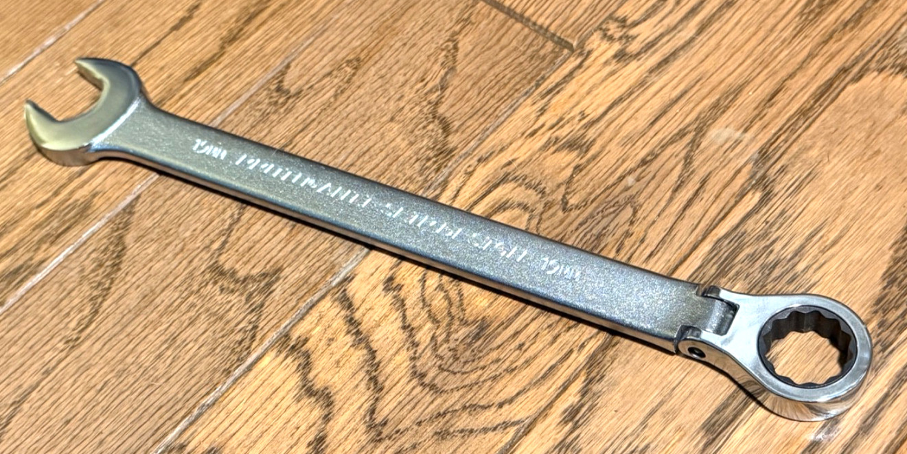 🇺🇸NEW PROTO Tools 19mm Metric Ratcheting Flex Head Combo WRENCH 12PT Anti Slip